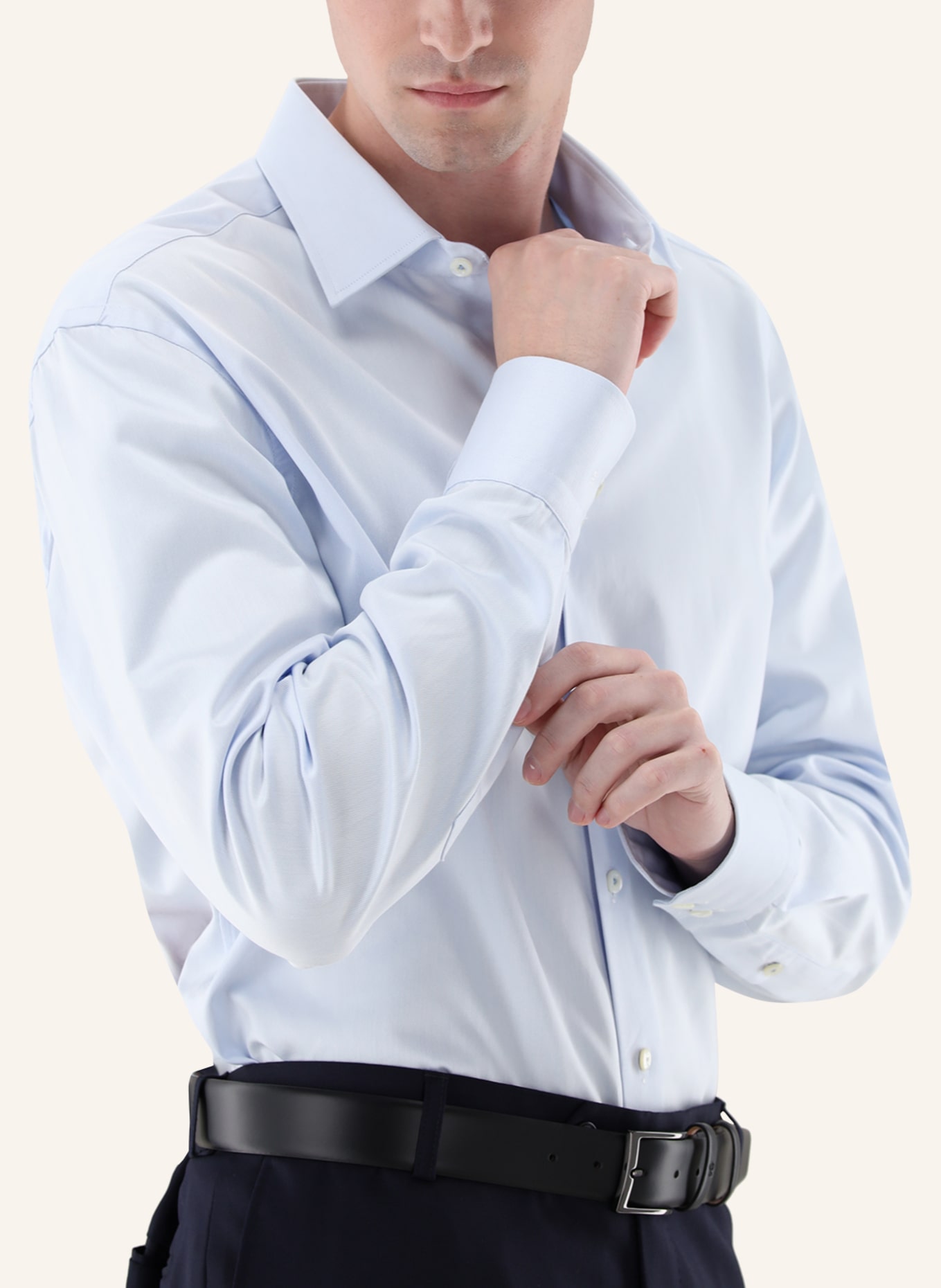 van Laack Hemd Tailor Fit: HELLBLAU