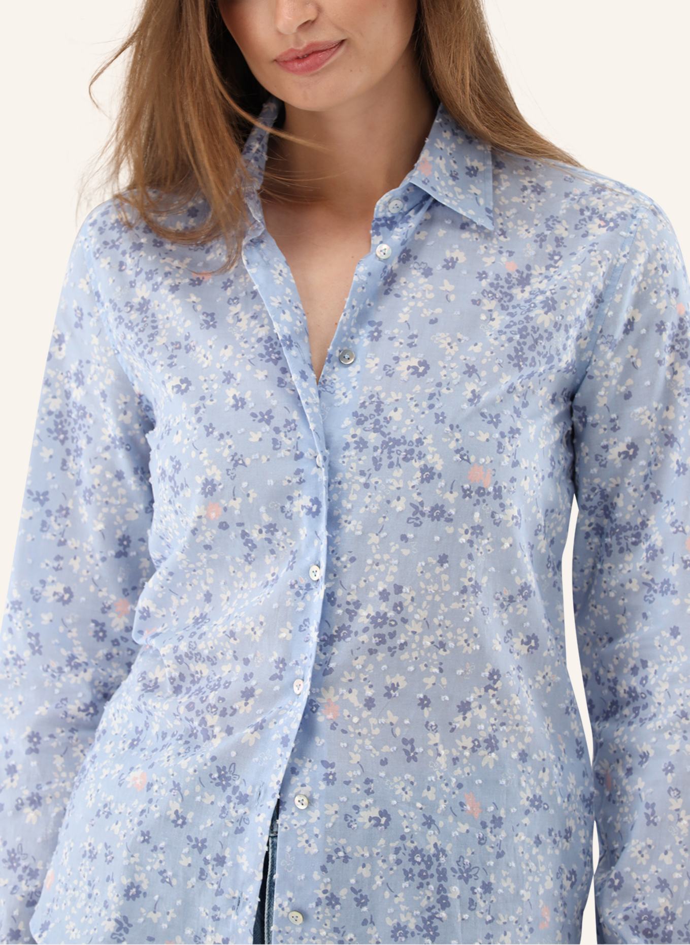 van Laack Bluse Modern Fit: BLAU