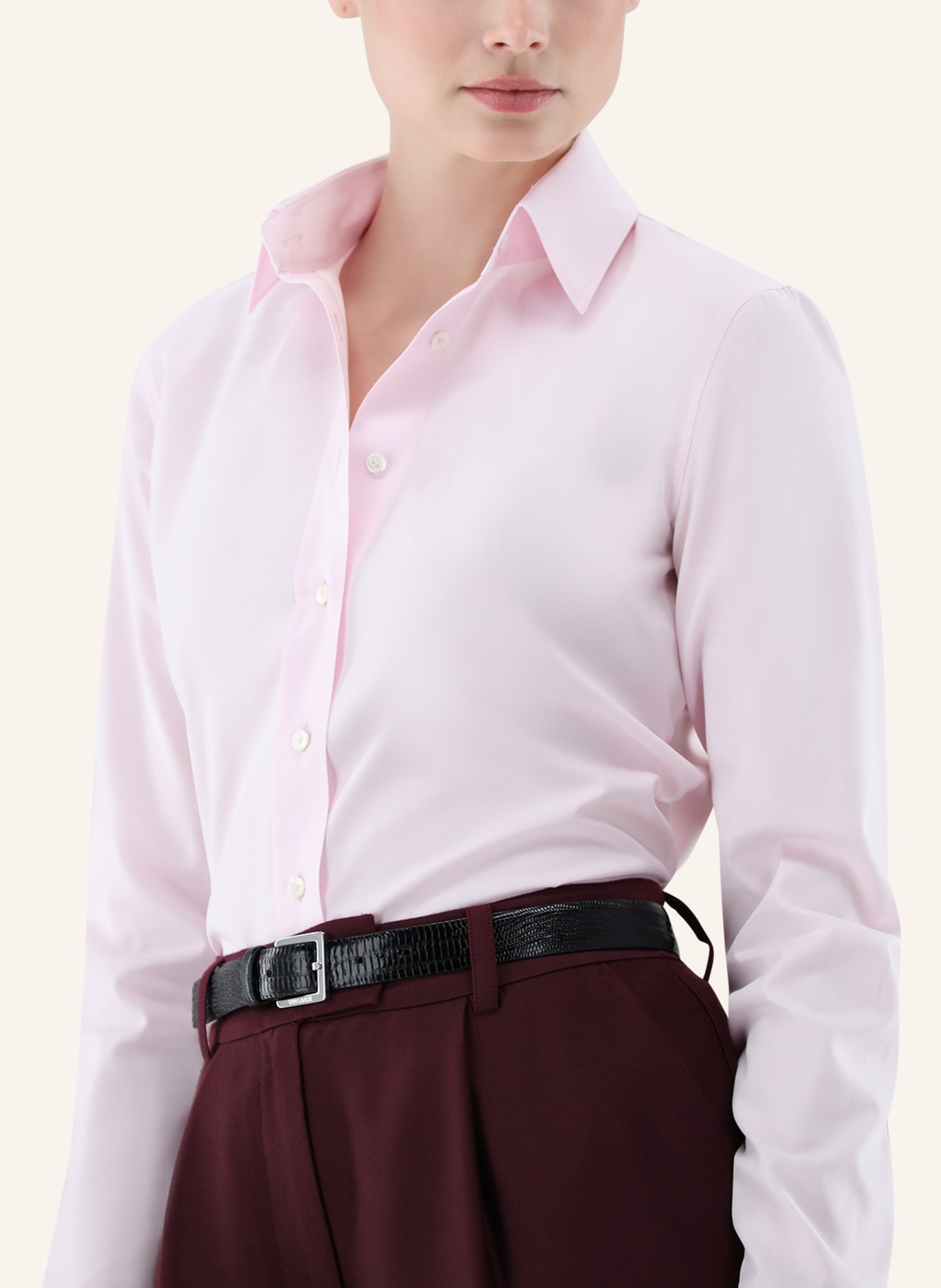 van Laack Bluse Modern Fit: ROT