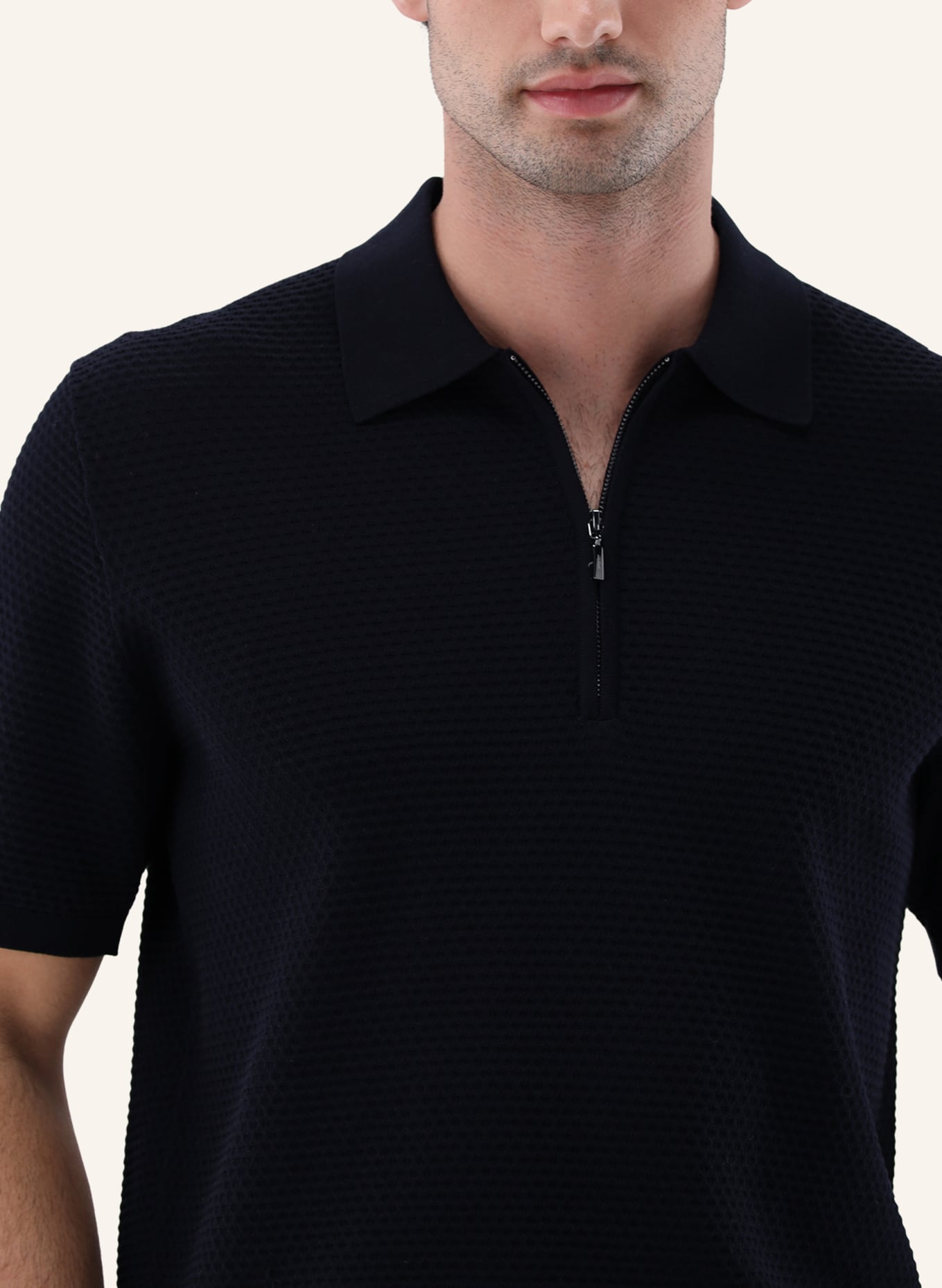 van Laack Poloshirt: BLAU