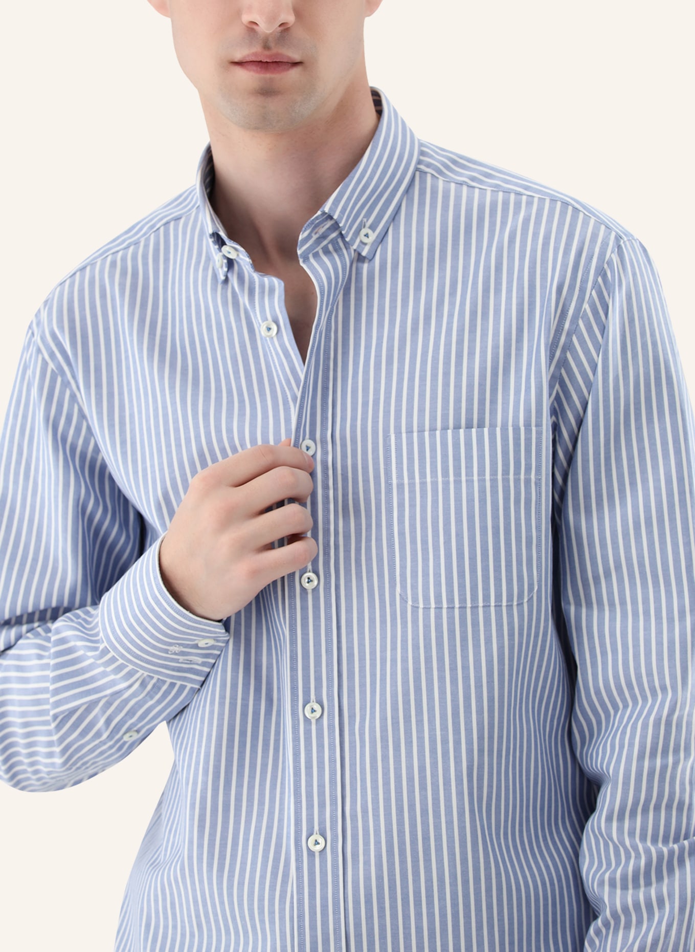 van Laack Hemd Comfort Fit: BLAU