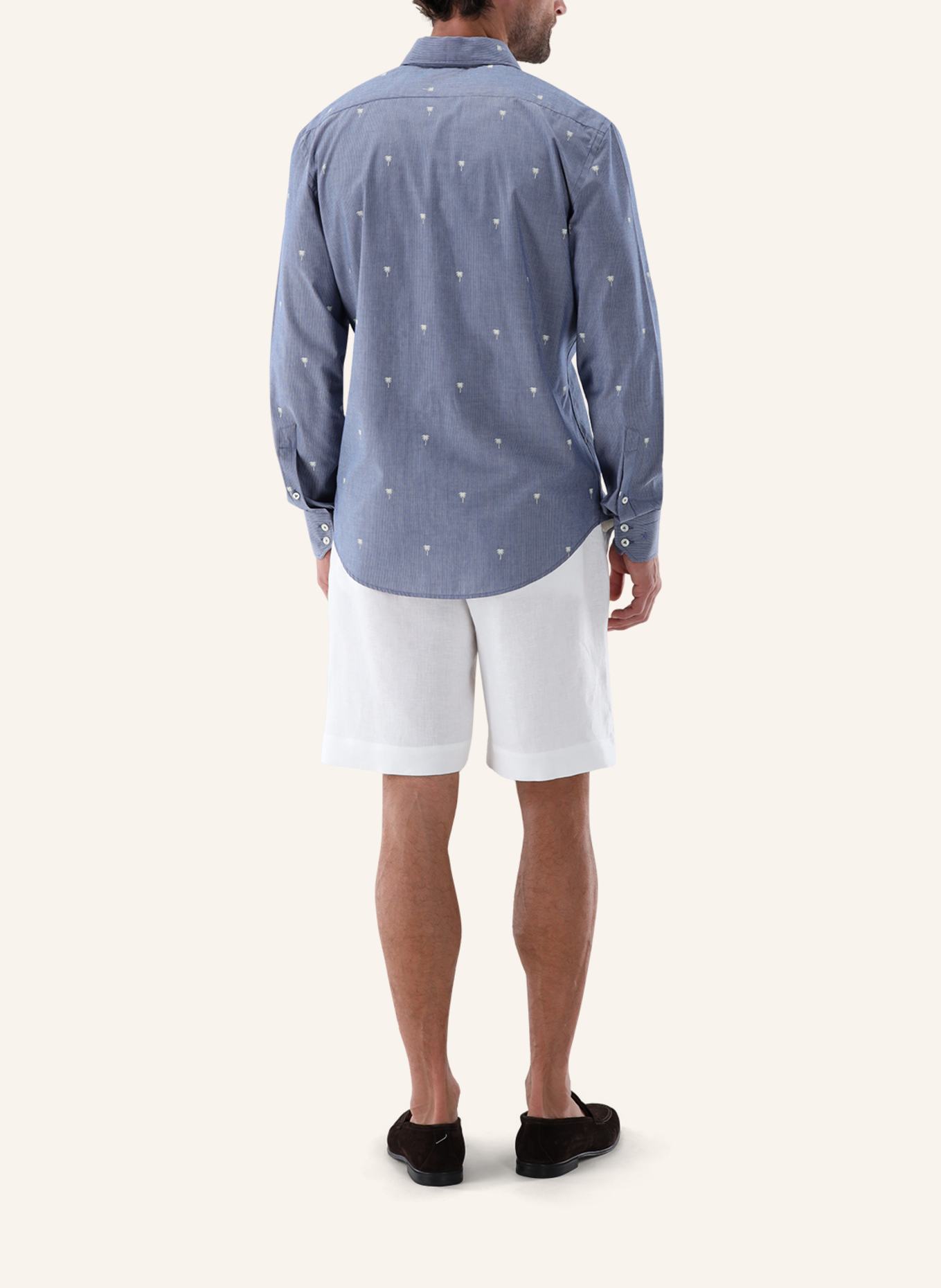 van Laack Hemd Slim Fit: DUNKELBLAU