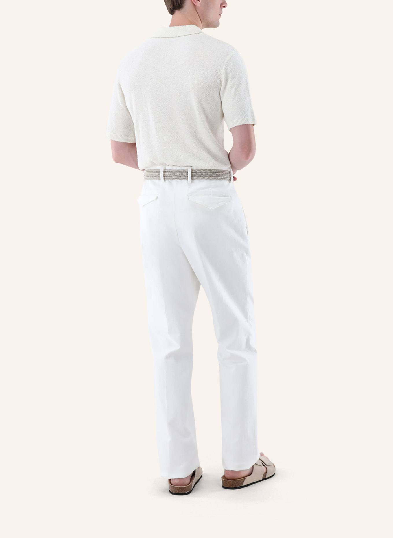 van Laack Poloshirt: BEIGE
