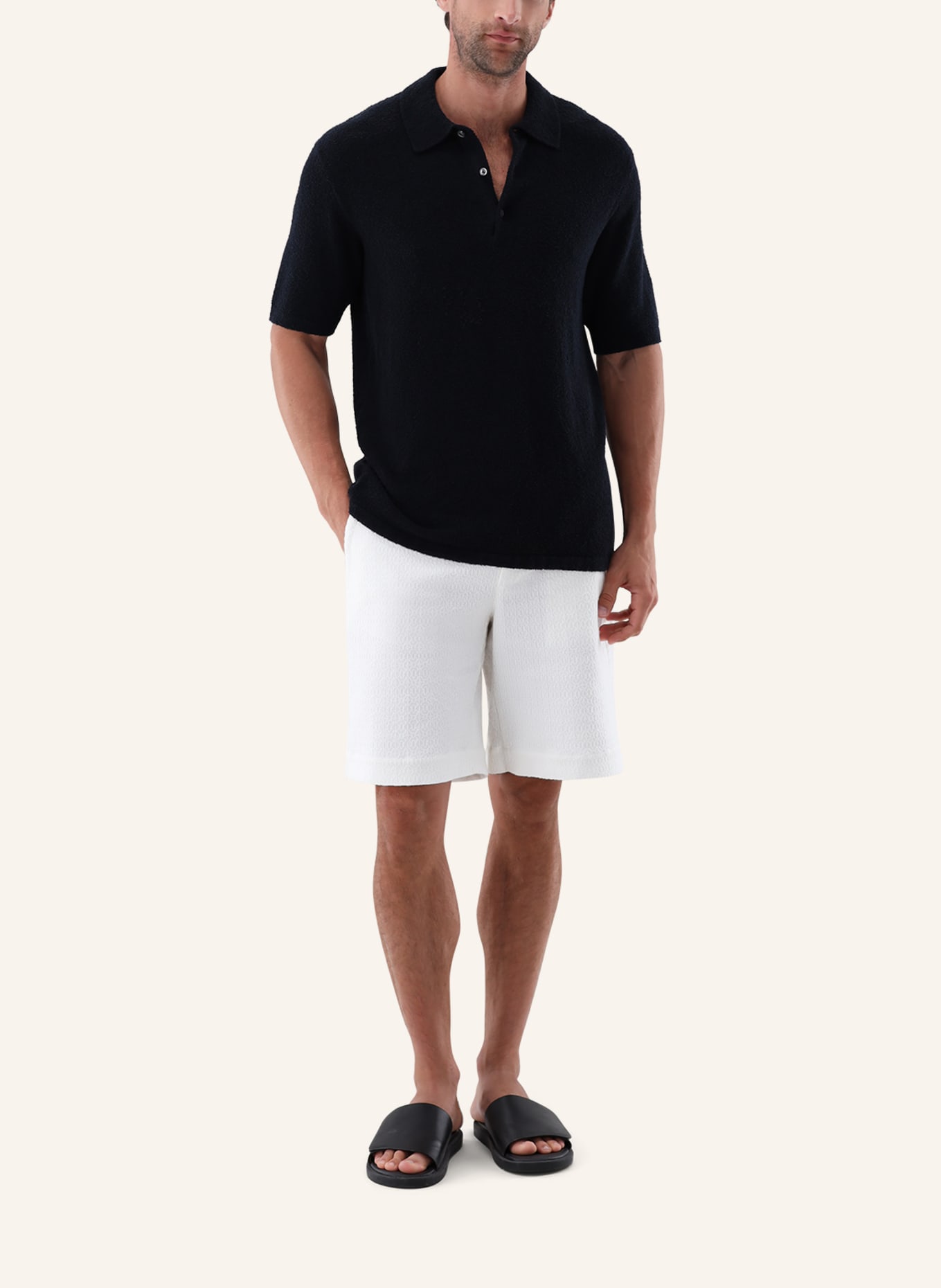 van Laack Poloshirt: BLAU