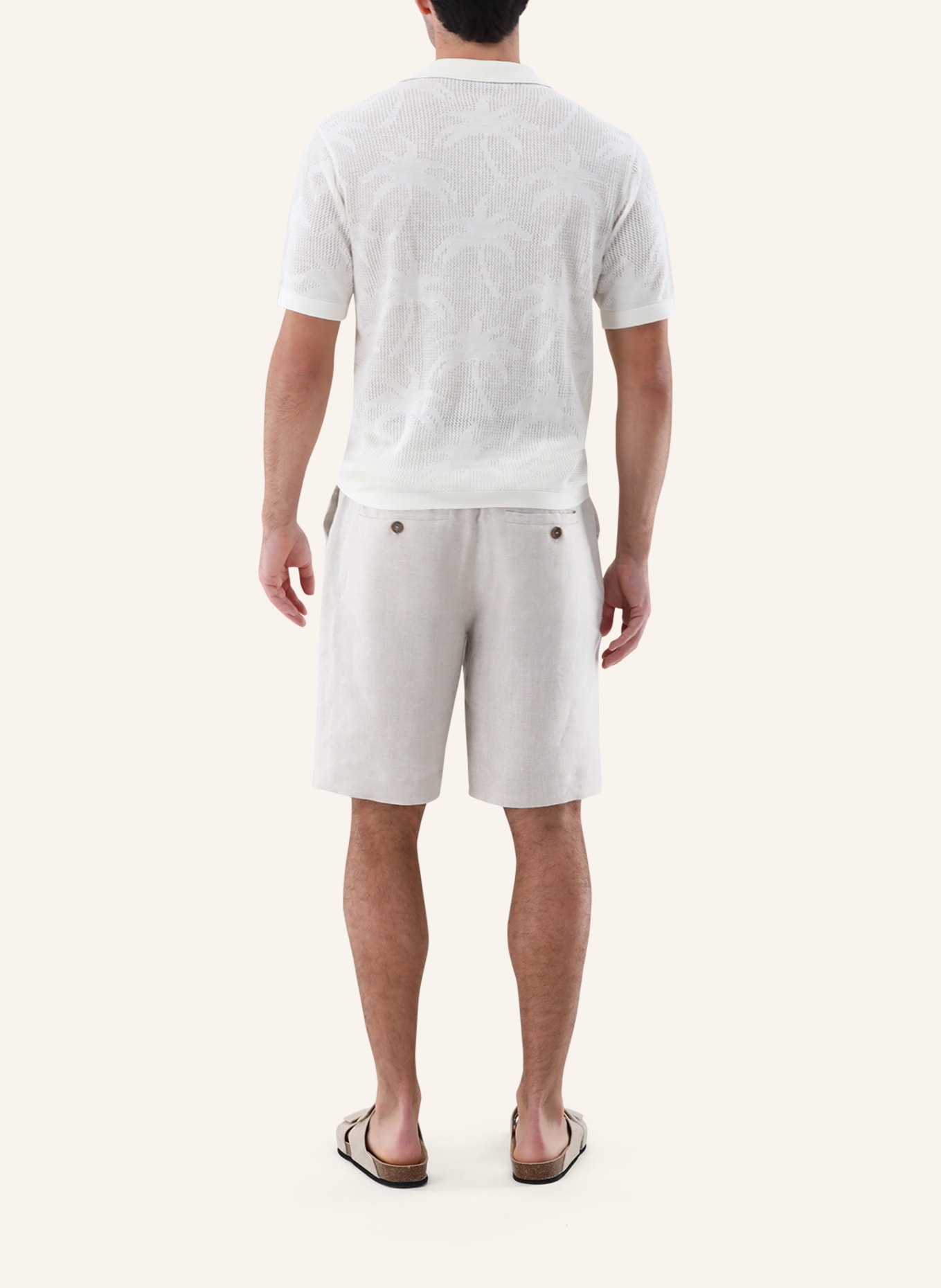 van Laack Poloshirt: BEIGE