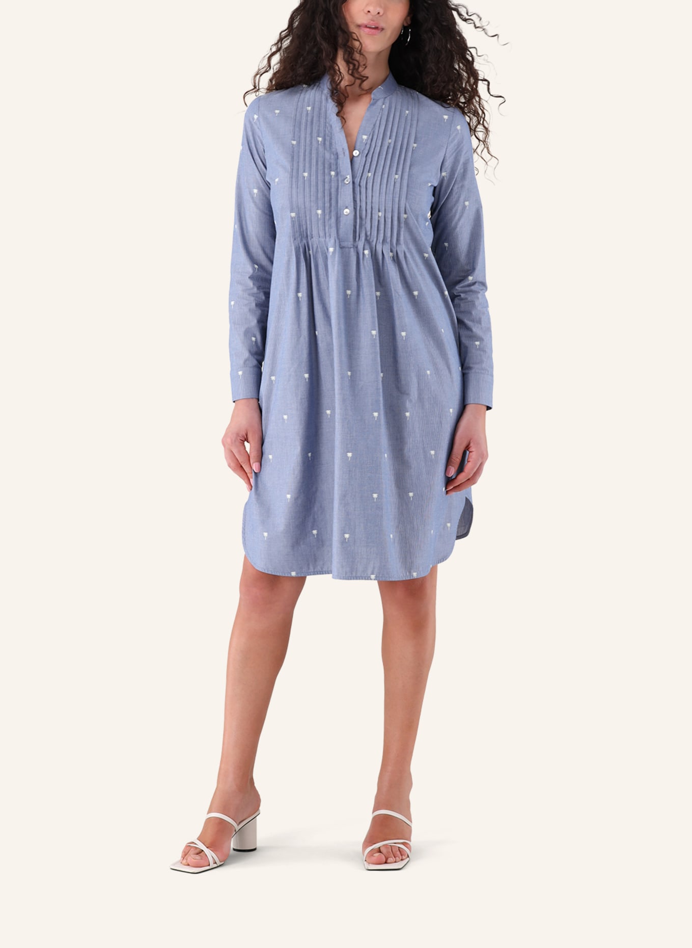 van Laack Kleid Modern Fit: DUNKELBLAU