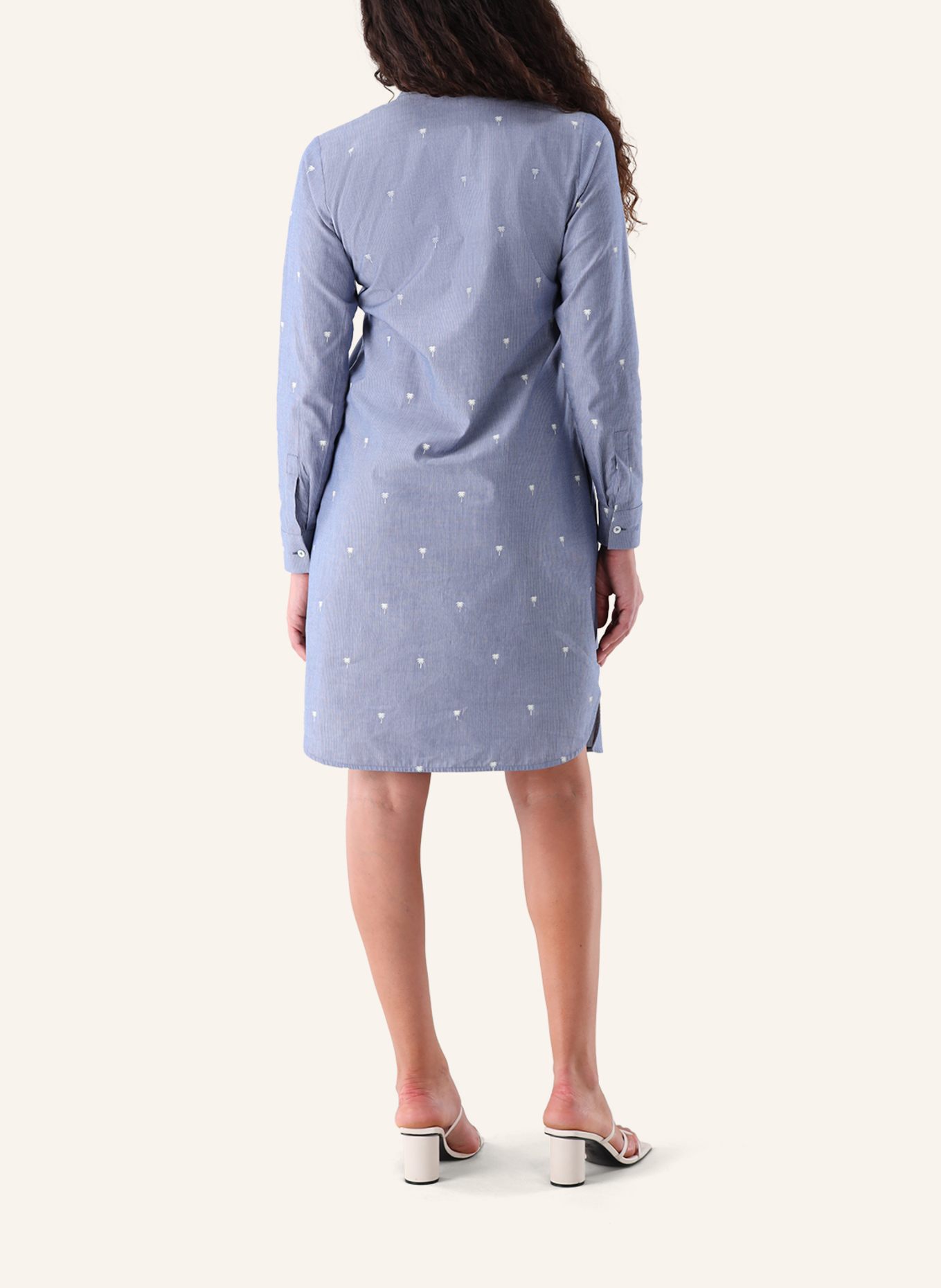 van Laack Kleid Modern Fit: DUNKELBLAU