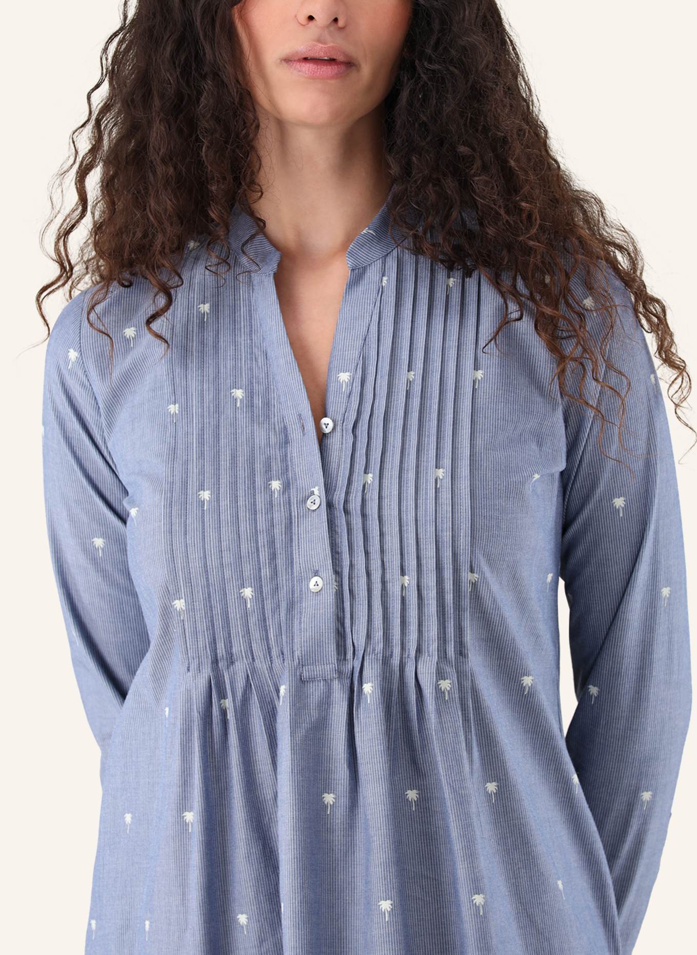 van Laack Kleid Modern Fit: DUNKELBLAU