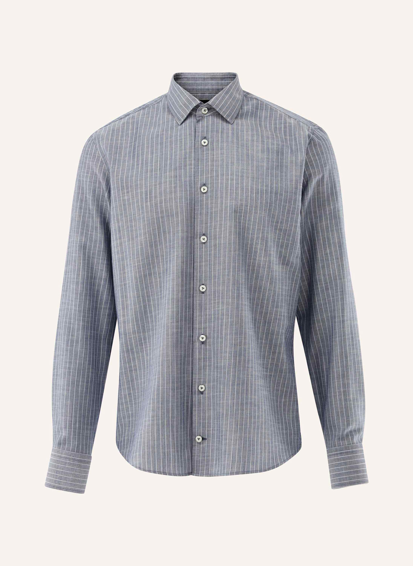 van Laack Hemd Slim Fit: DUNKELBLAU