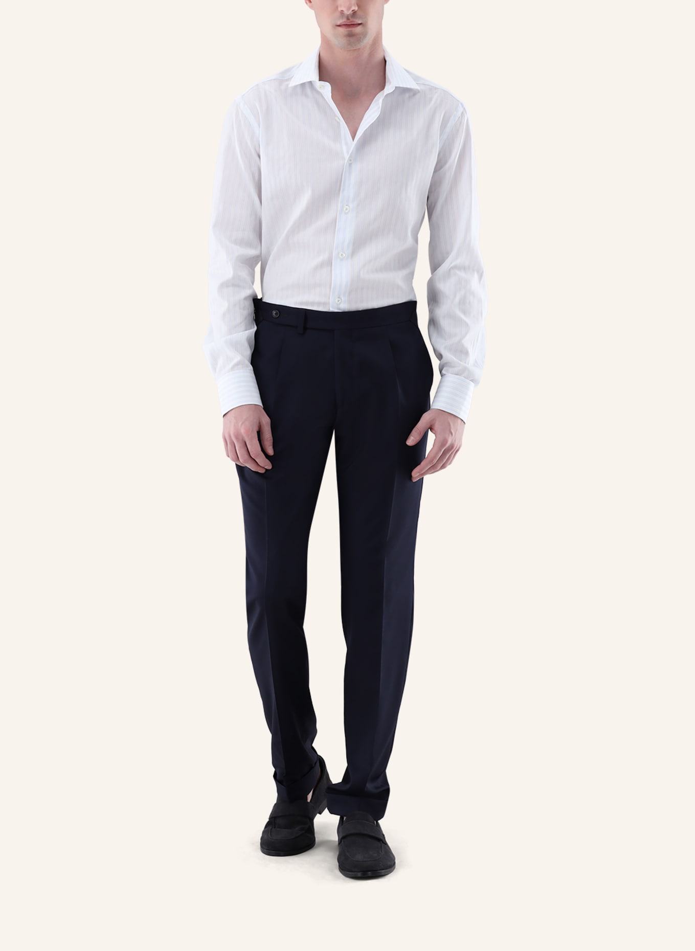 van Laack Hemd Tailor Fit: WEISS