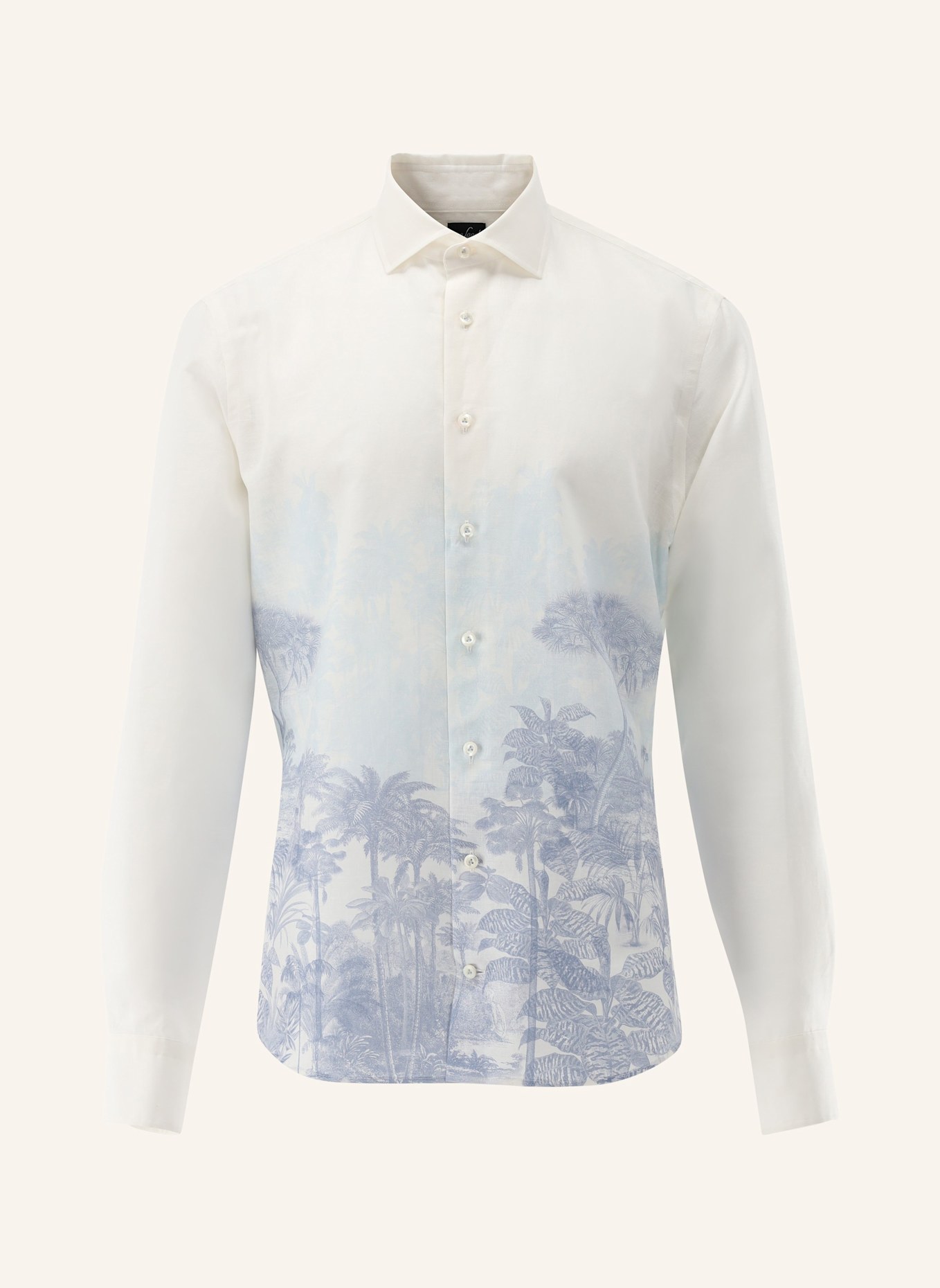 van Laack Hemd Slim Fit: WEISS