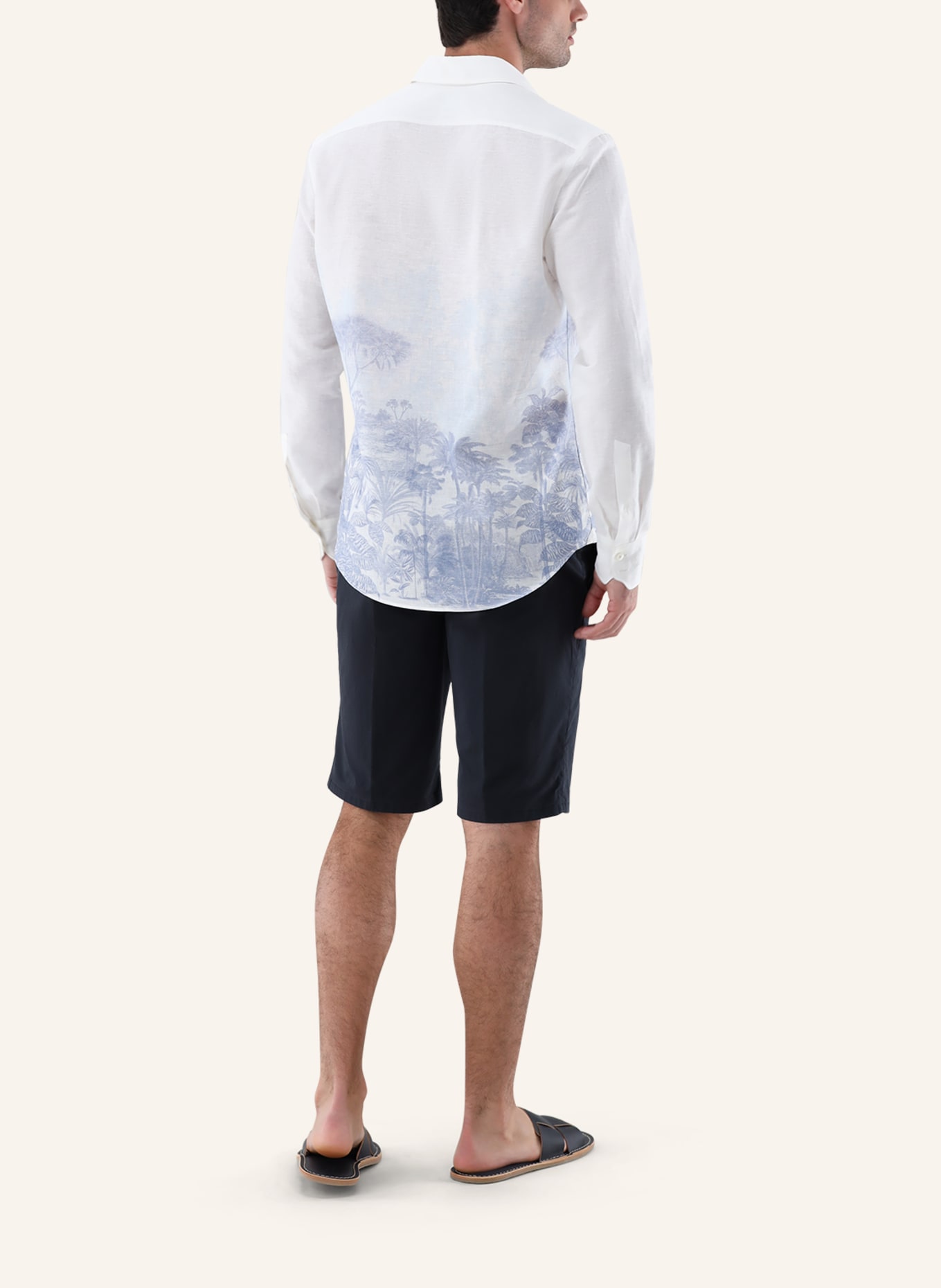 van Laack Hemd Slim Fit: WEISS