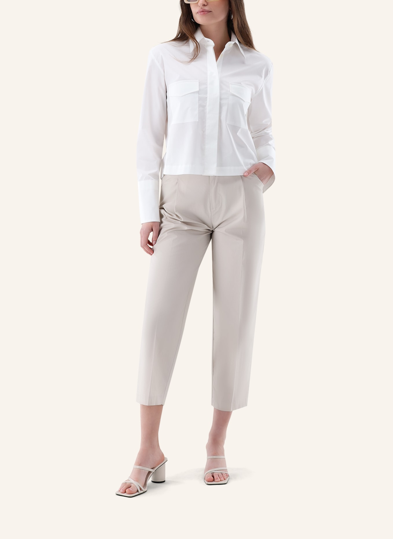 van Laack Hose Modern Fit: BEIGE/ BRAUN