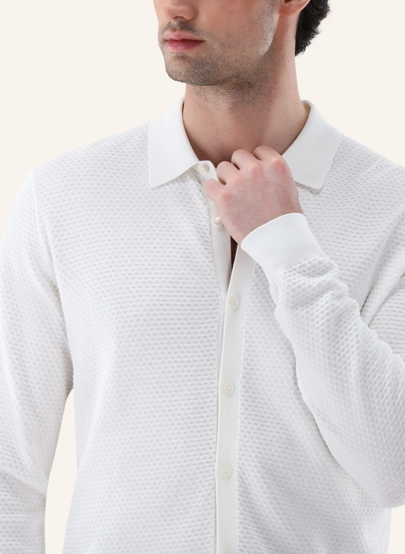 van Laack Pullover: BEIGE