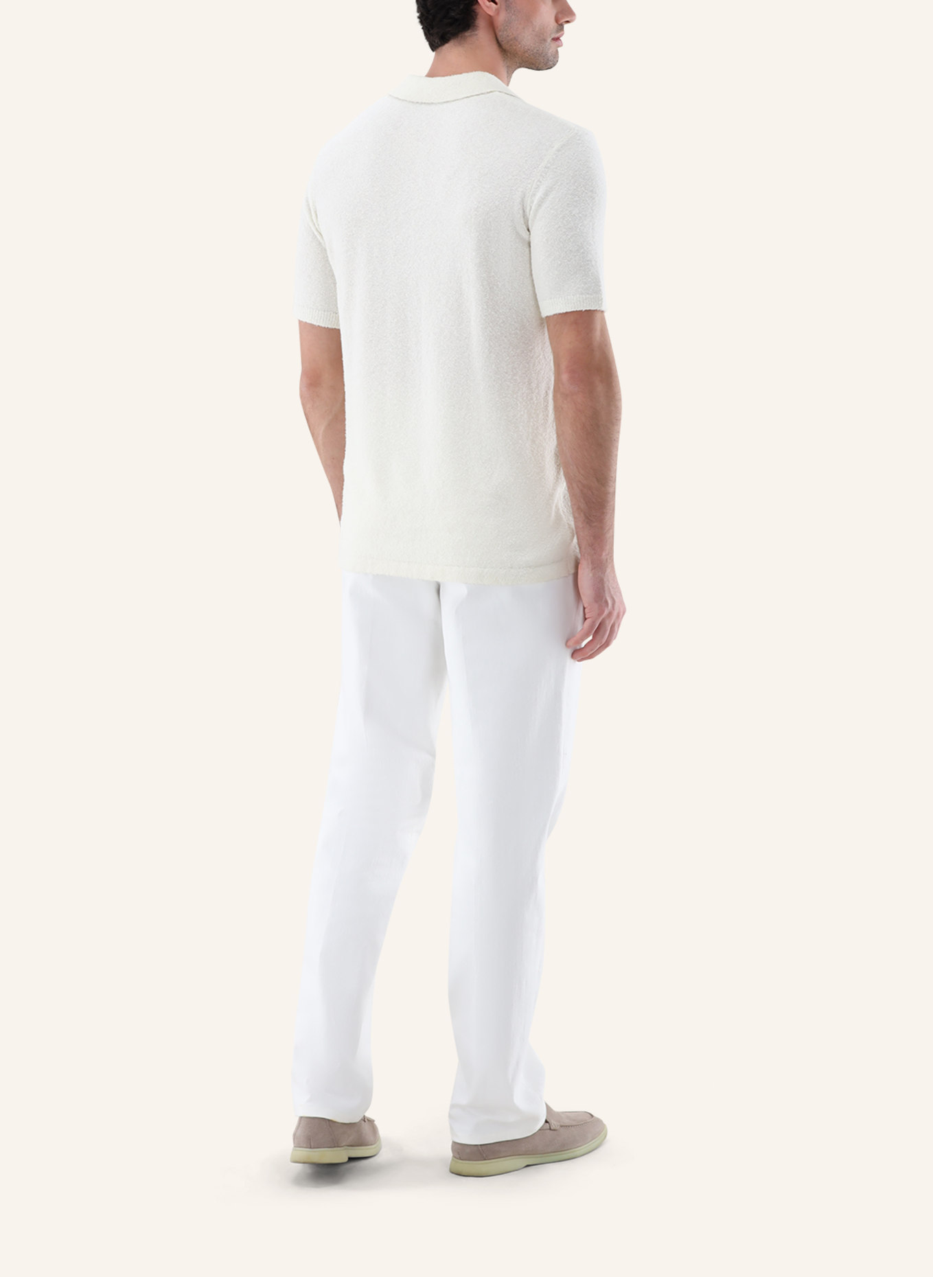 van Laack Poloshirt: BEIGE
