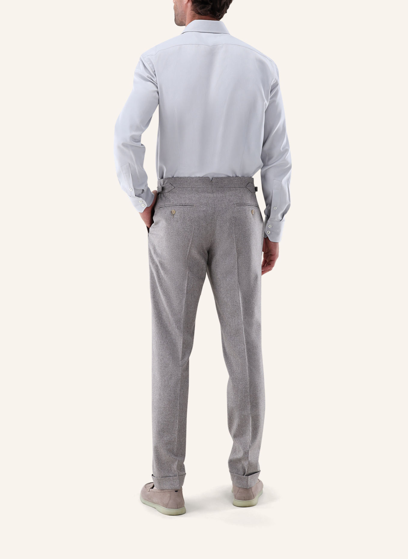 van Laack Hemd Tailor Fit: GRAU