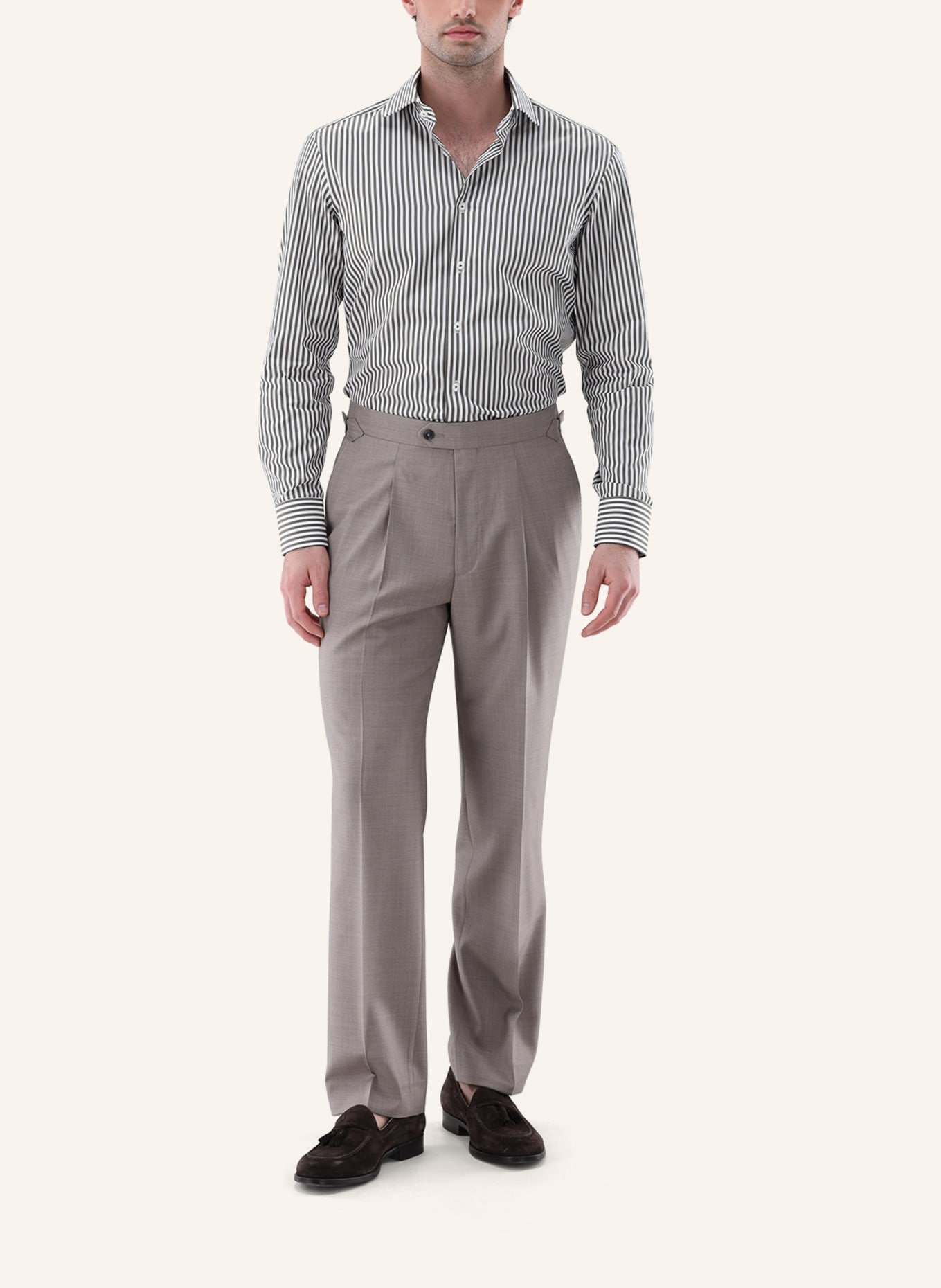 van Laack Hemd Tailor Fit: GRÜN