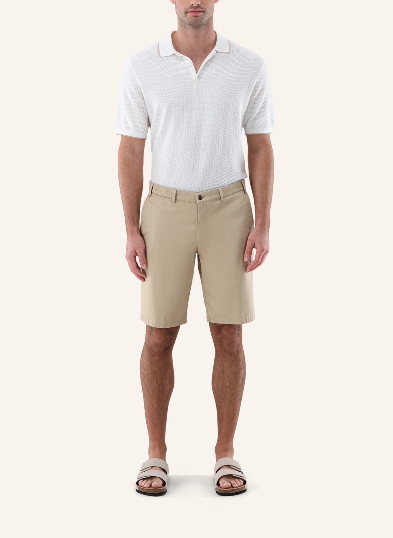 van Laack Sakko Slim Fit: BEIGE/ BRAUN