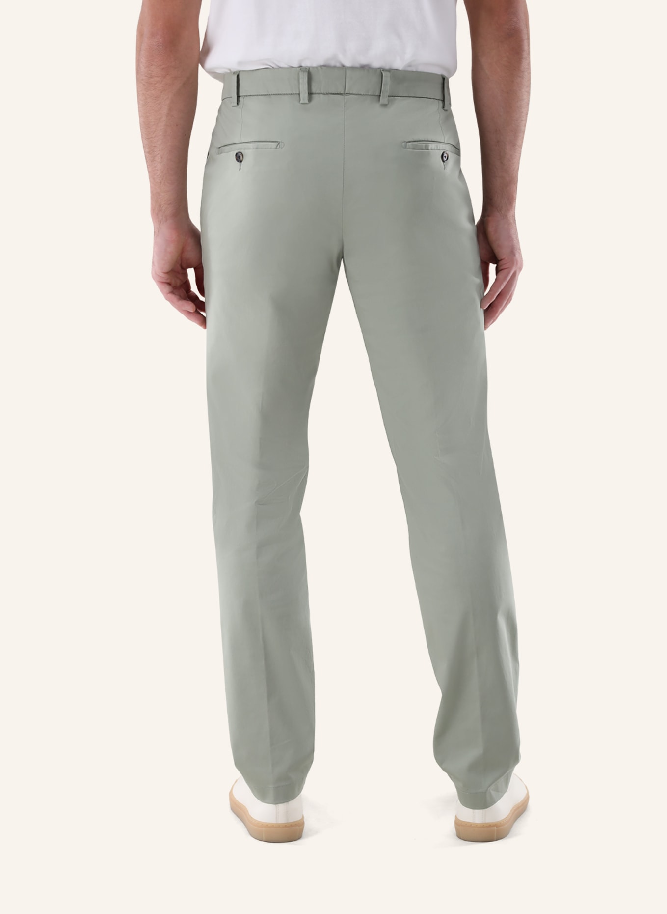 van Laack Hose Slim Fit: GRÜN
