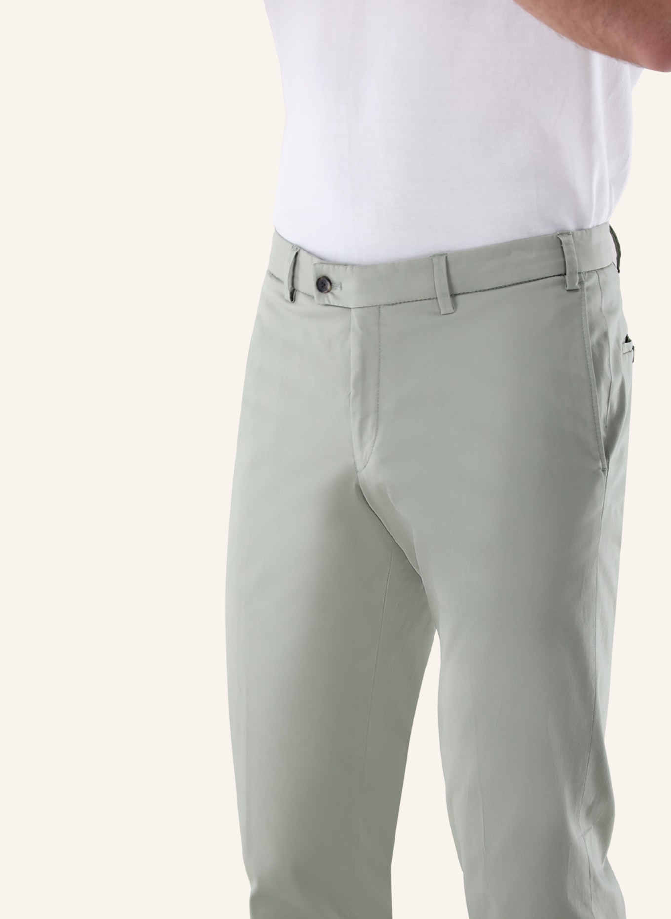 van Laack Hose Slim Fit: GRÜN