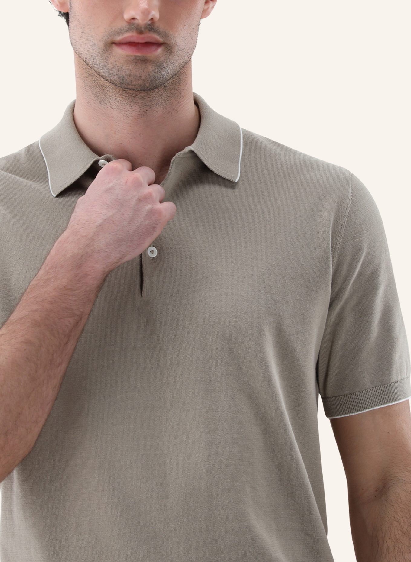 van Laack Poloshirt: GRÜN