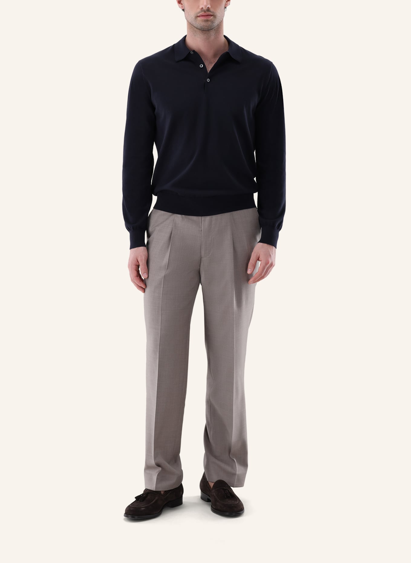 van Laack Pullover: DUNKELBLAU