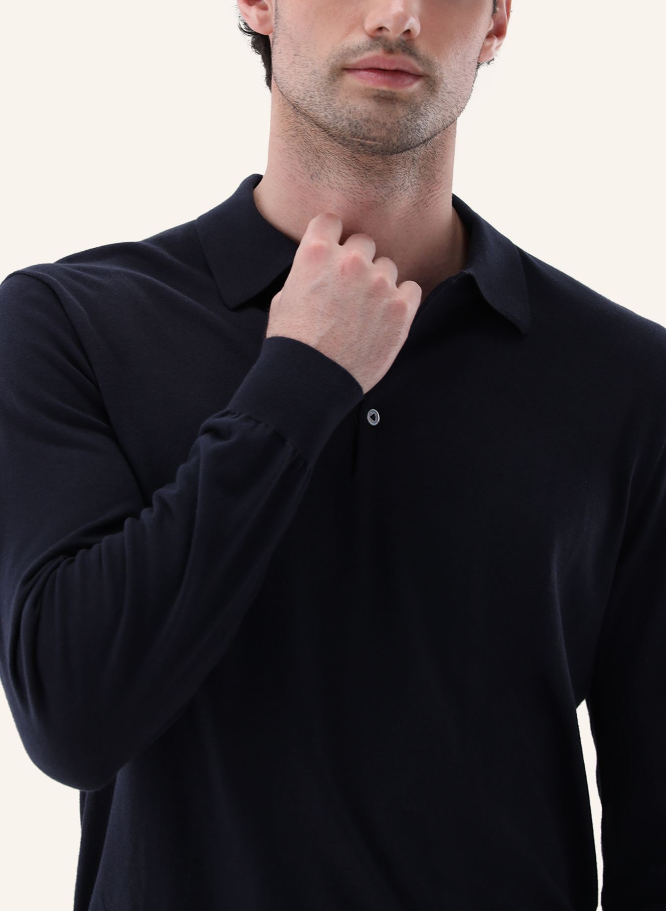 van Laack Pullover: DUNKELBLAU