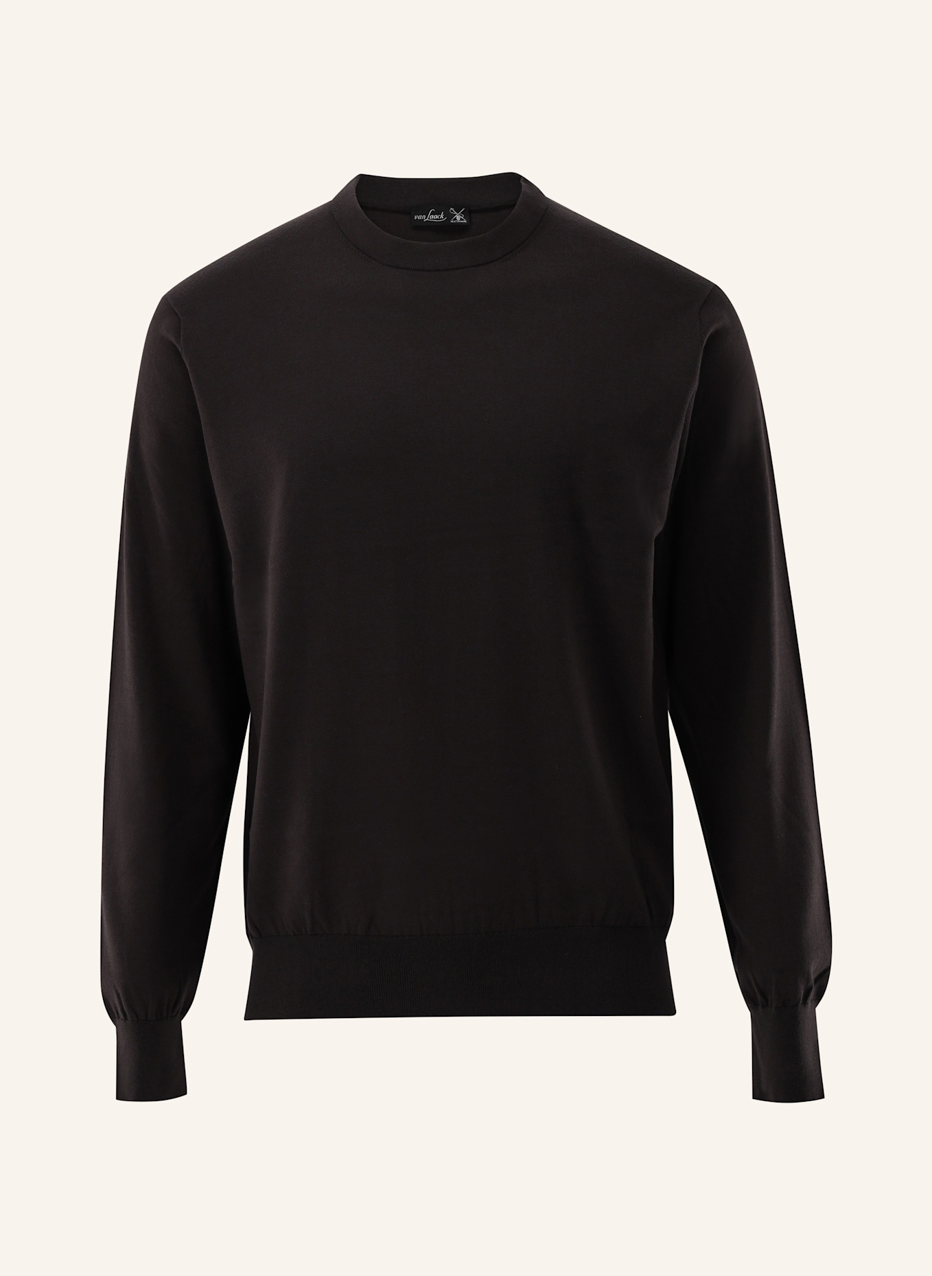 van Laack Pullover: BEIGE/ BRAUN