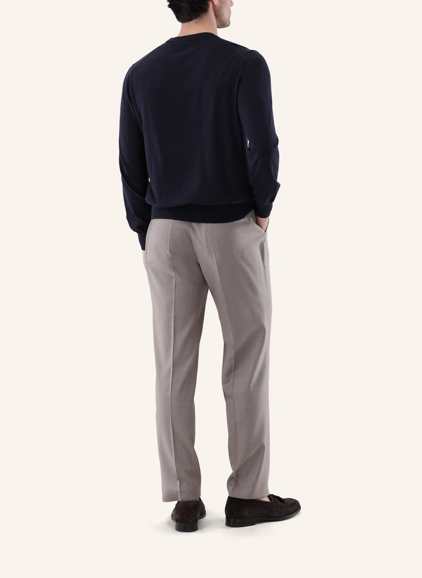 van Laack Pullover: DUNKELBLAU