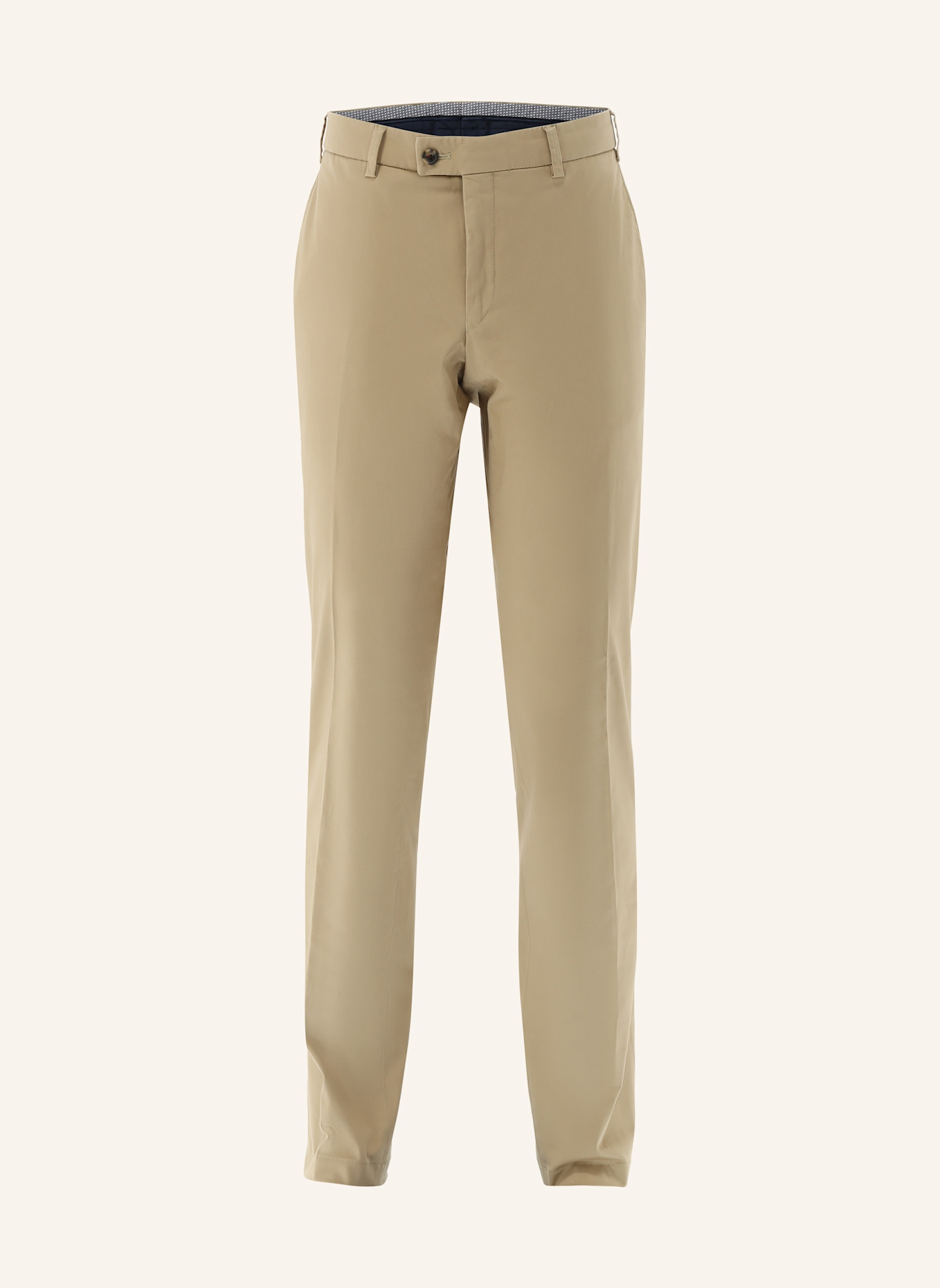 van Laack Hose Slim Fit: BEIGE/ BRAUN
