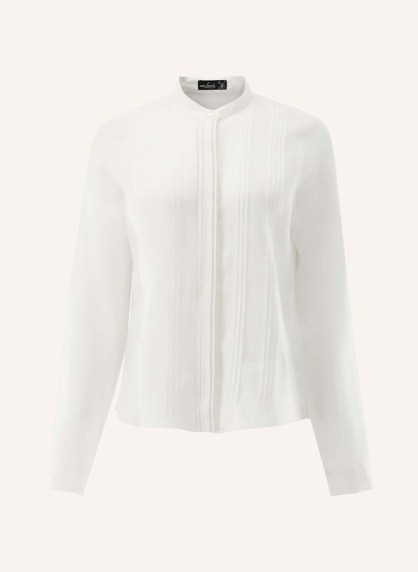 van Laack Bluse Modern Fit: BEIGE