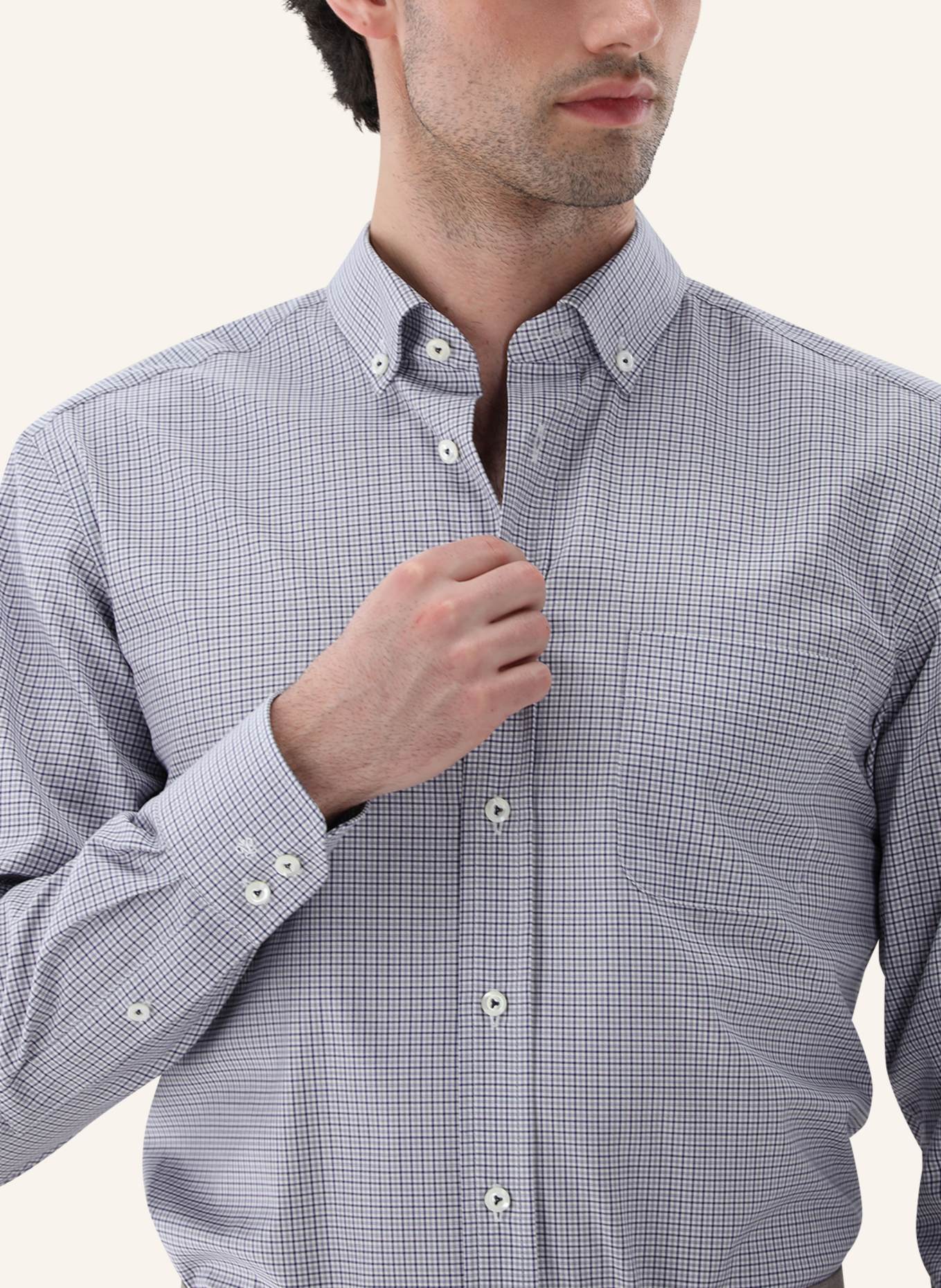 van Laack Hemd Comfort Fit: DUNKELBLAU