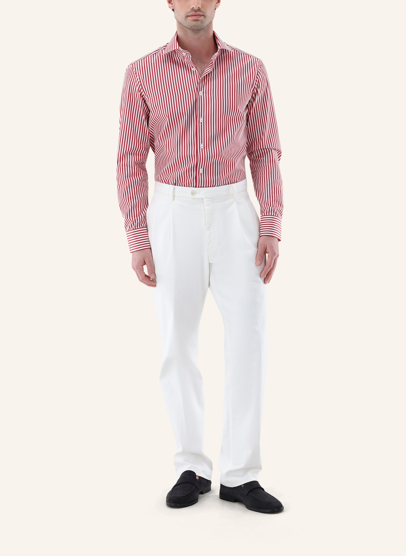 van Laack Hemd Tailor Fit: ROT