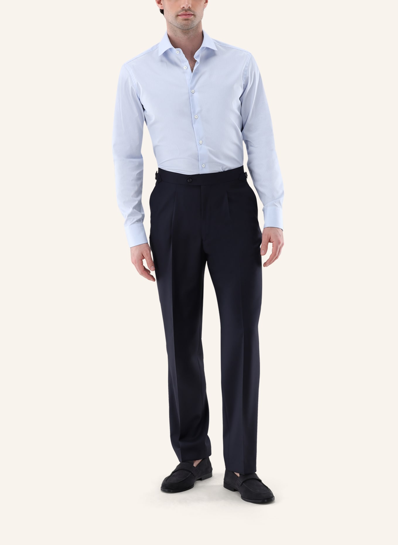 van Laack Hemd Tailor Fit: BLAU