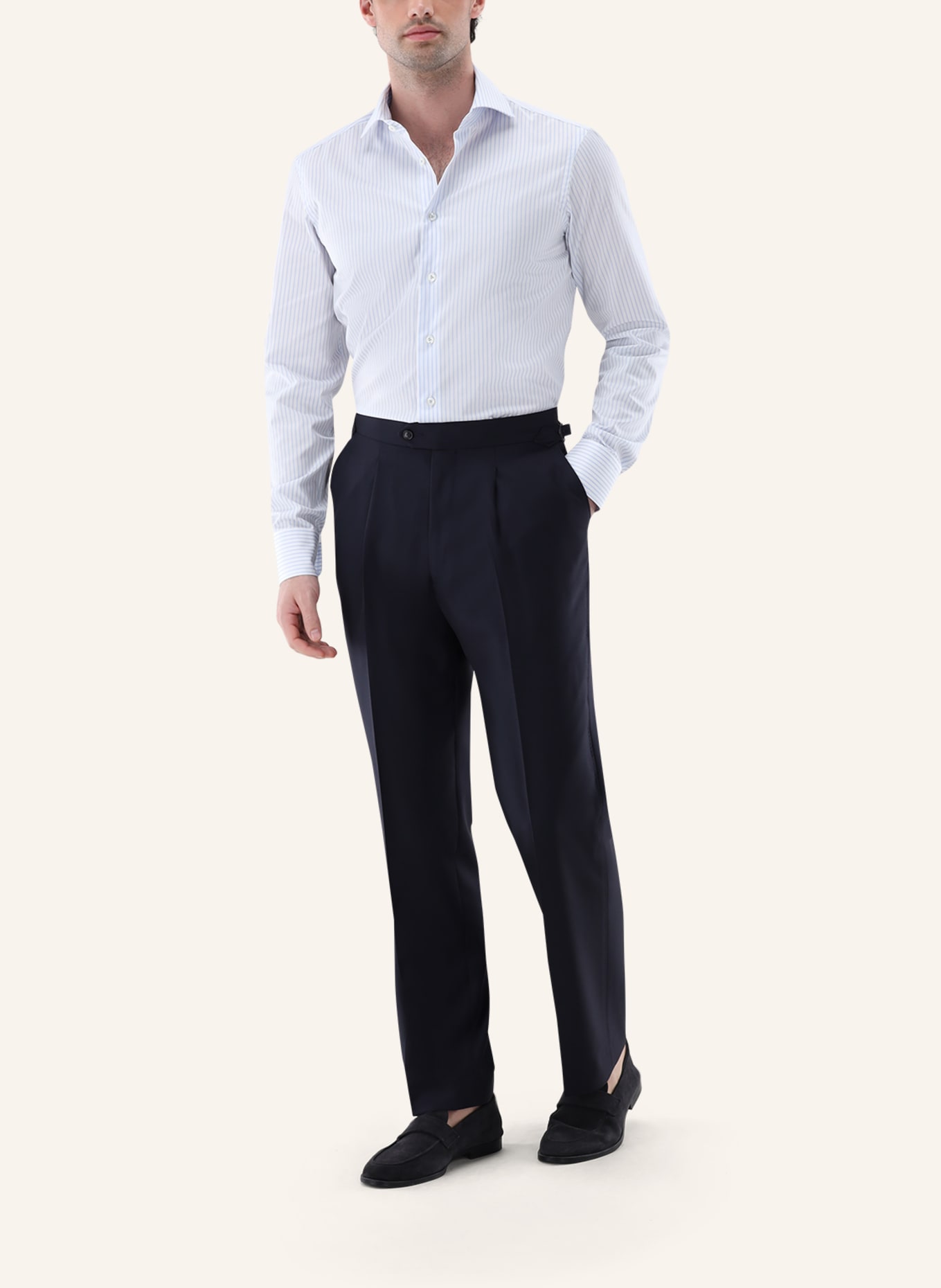 van Laack Hemd Tailor Fit: BLAU