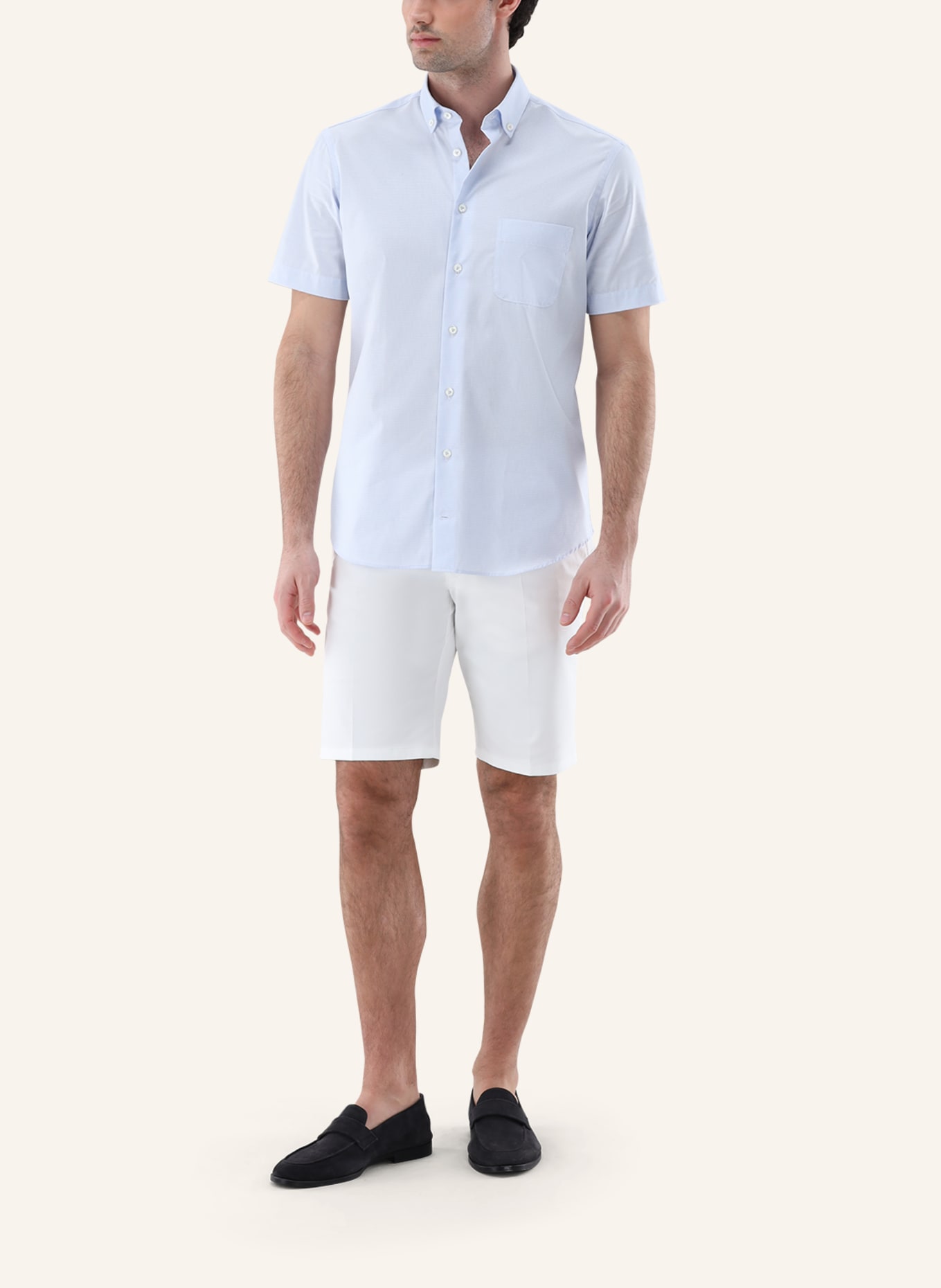 van Laack Hemd Tailor Fit: BLAU