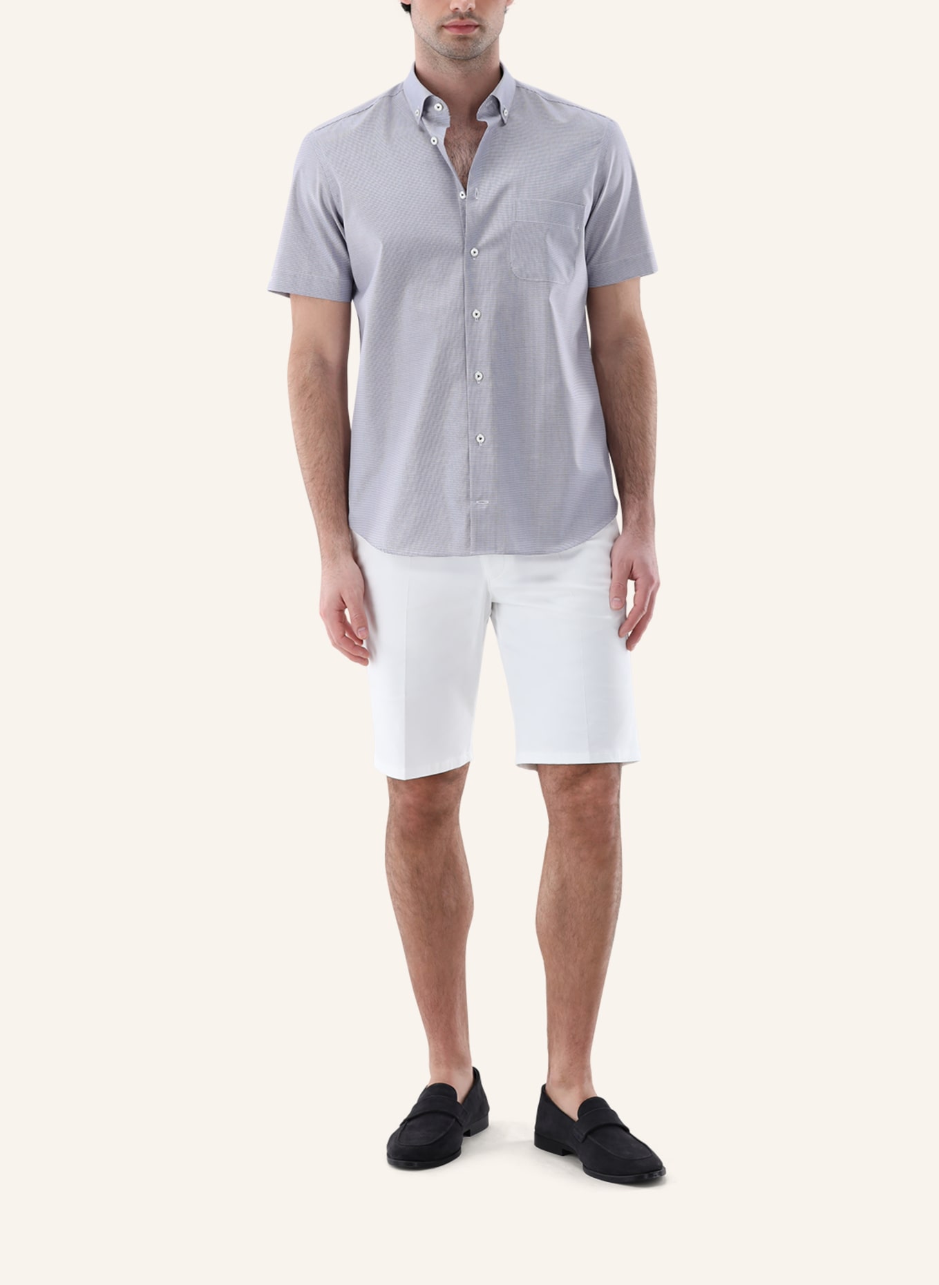 van Laack Hemd Tailor Fit: DUNKELBLAU