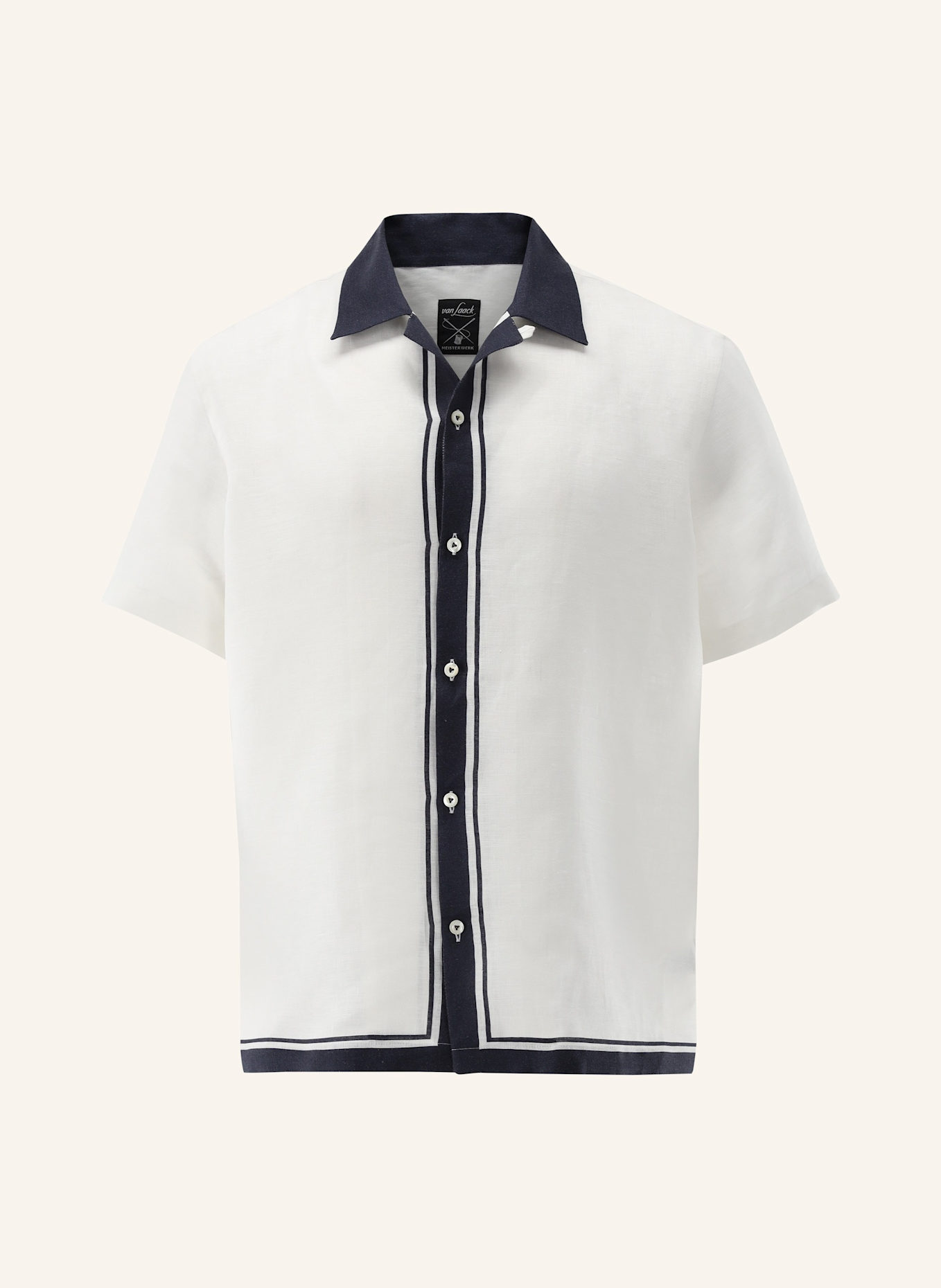 van Laack Hemd Tailor Fit: WEISS