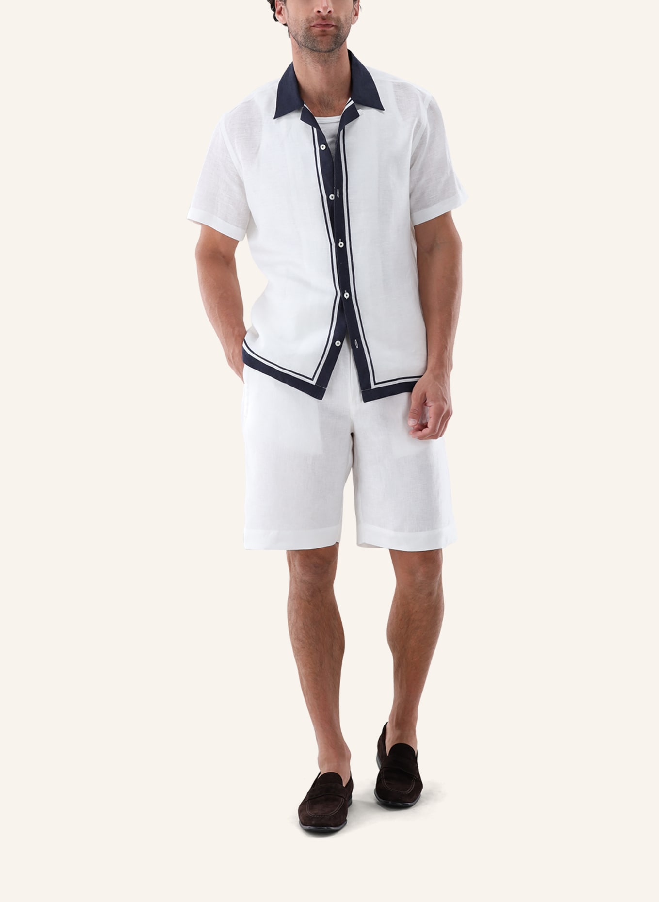 van Laack Hemd Tailor Fit: WEISS