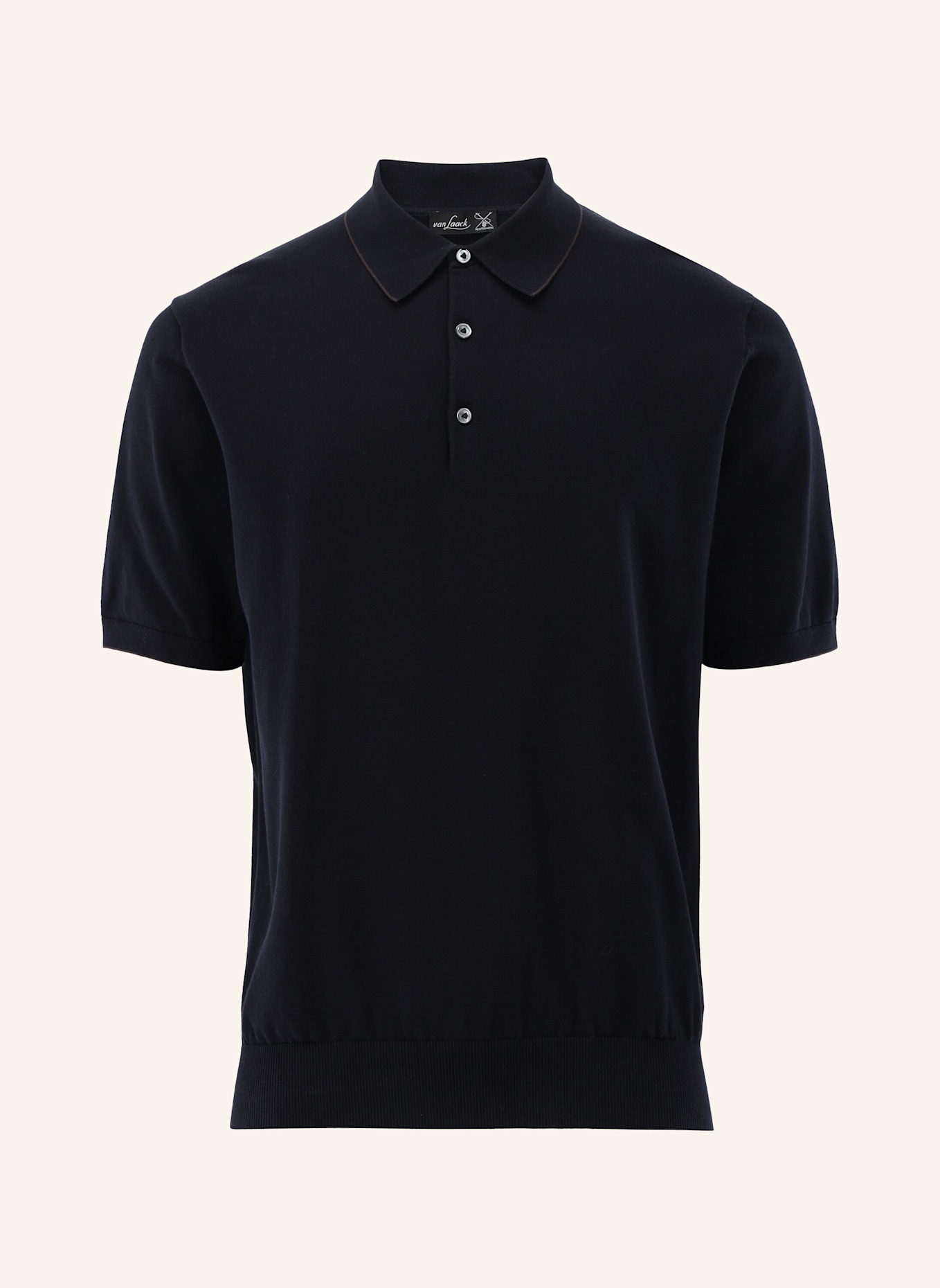 van Laack Poloshirt: BLAU