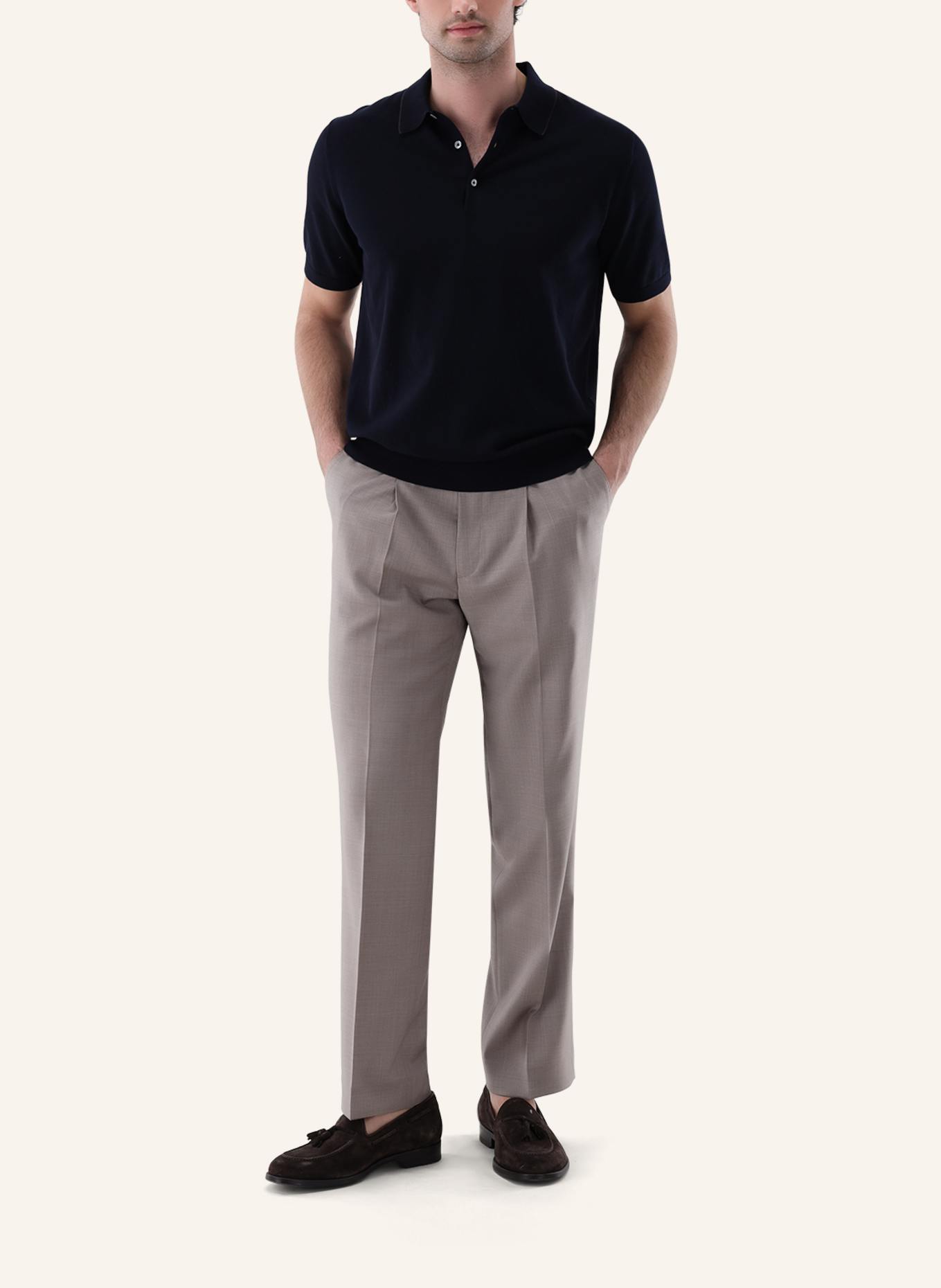 van Laack Poloshirt: BLAU