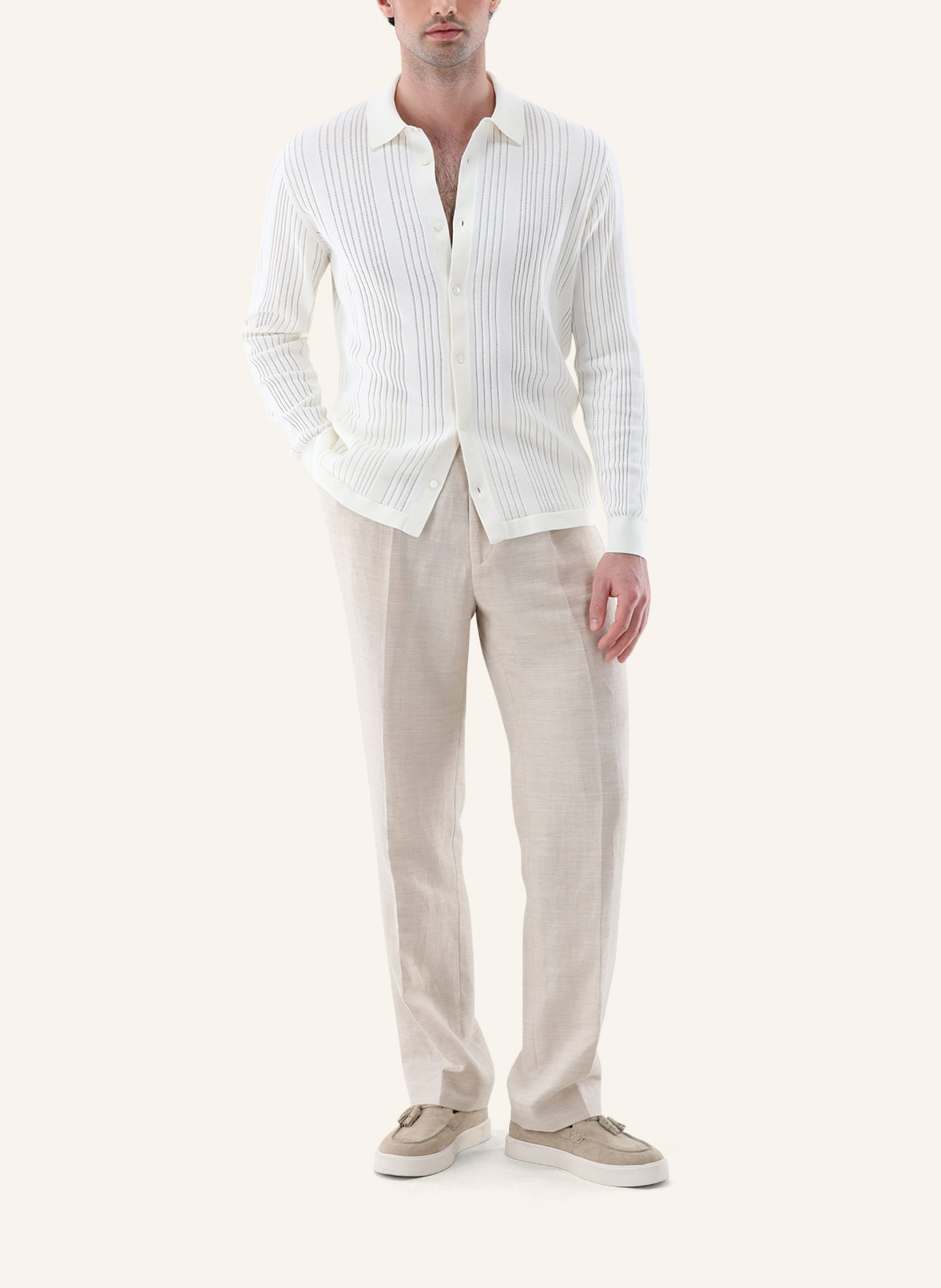 van Laack Pullover: BEIGE