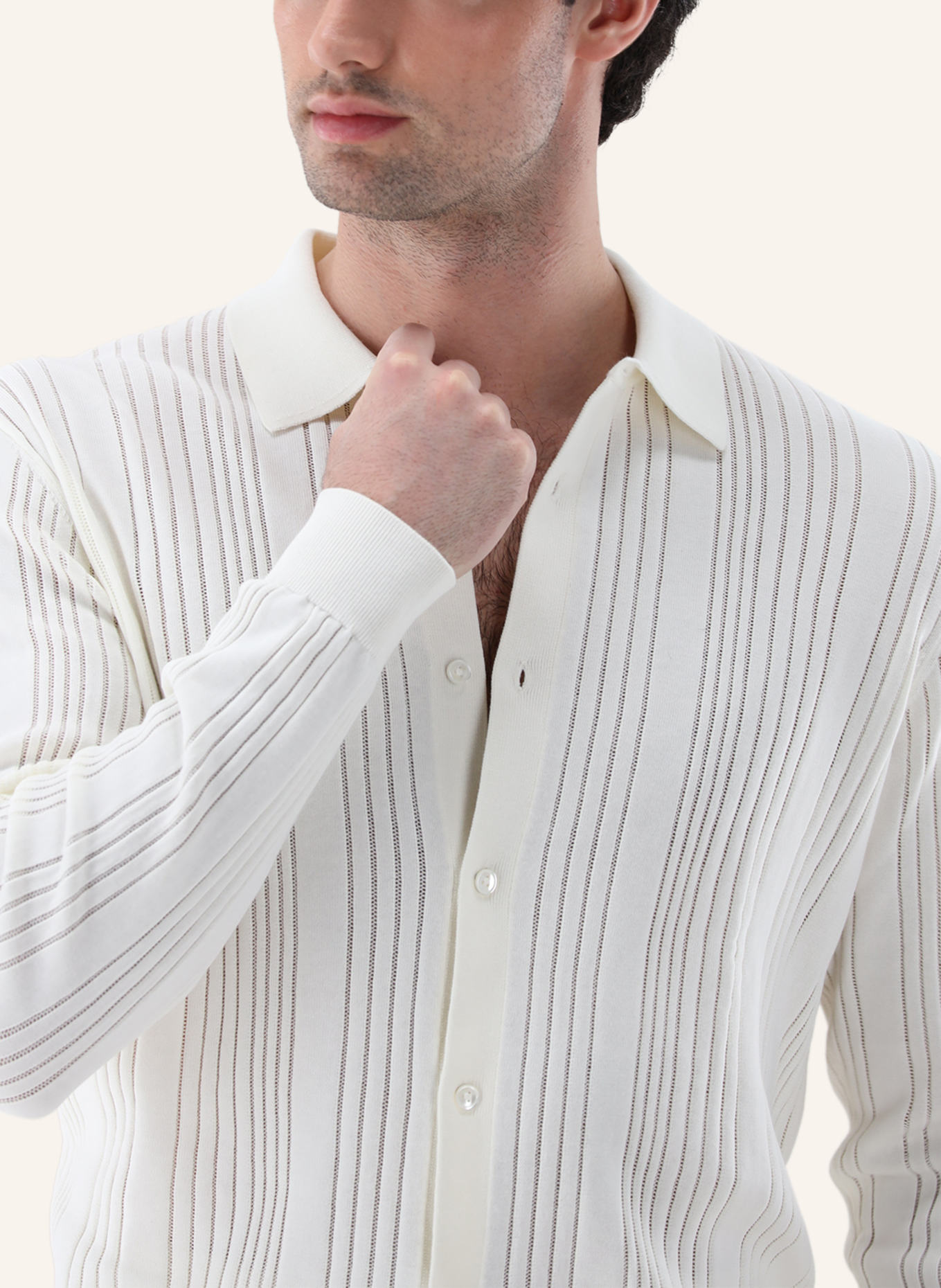 van Laack Pullover: BEIGE
