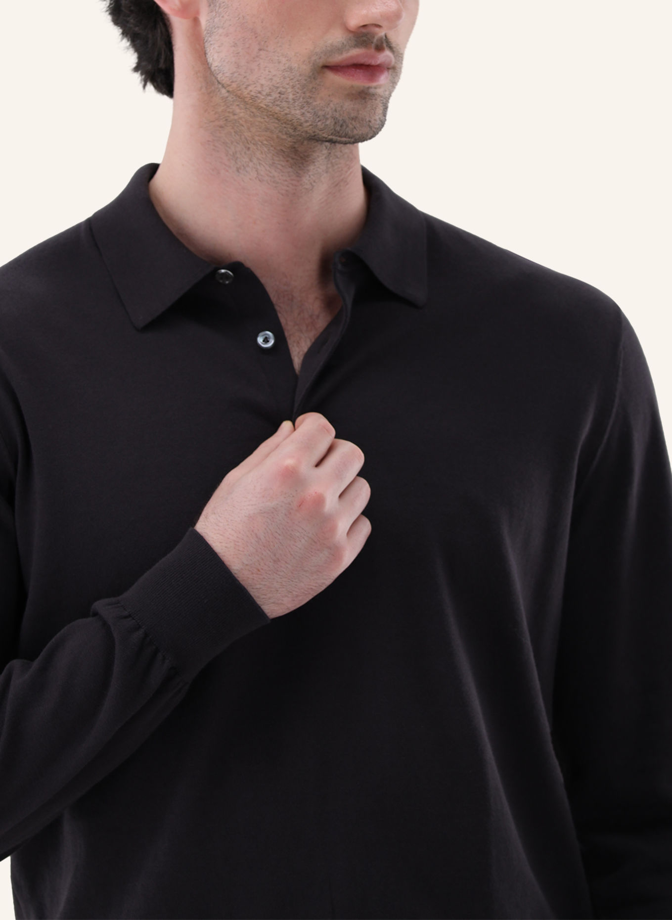 van Laack Pullover: BEIGE/ BRAUN