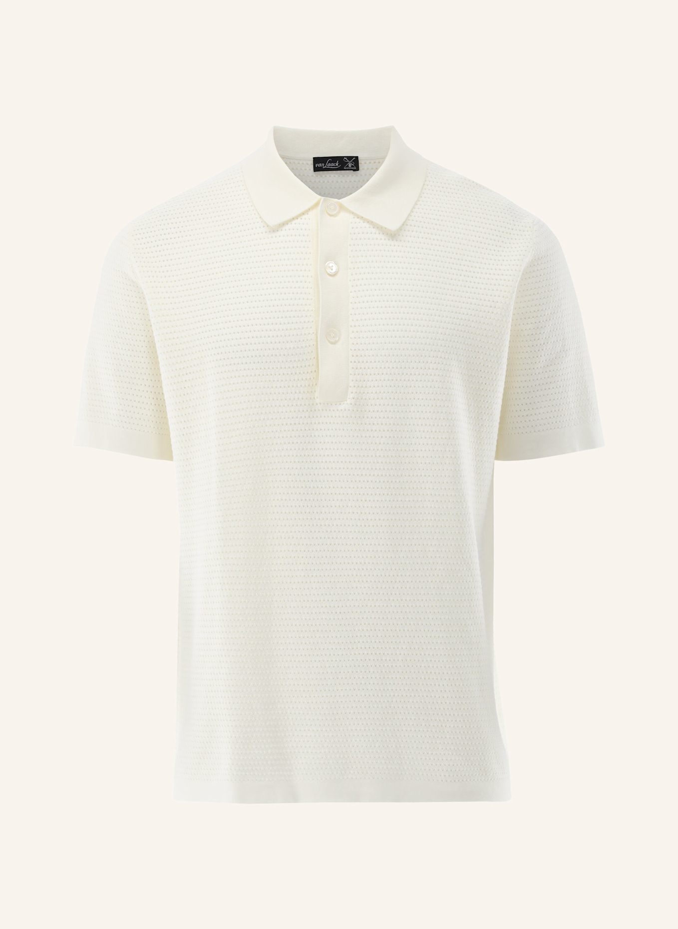 van Laack Poloshirt: BEIGE