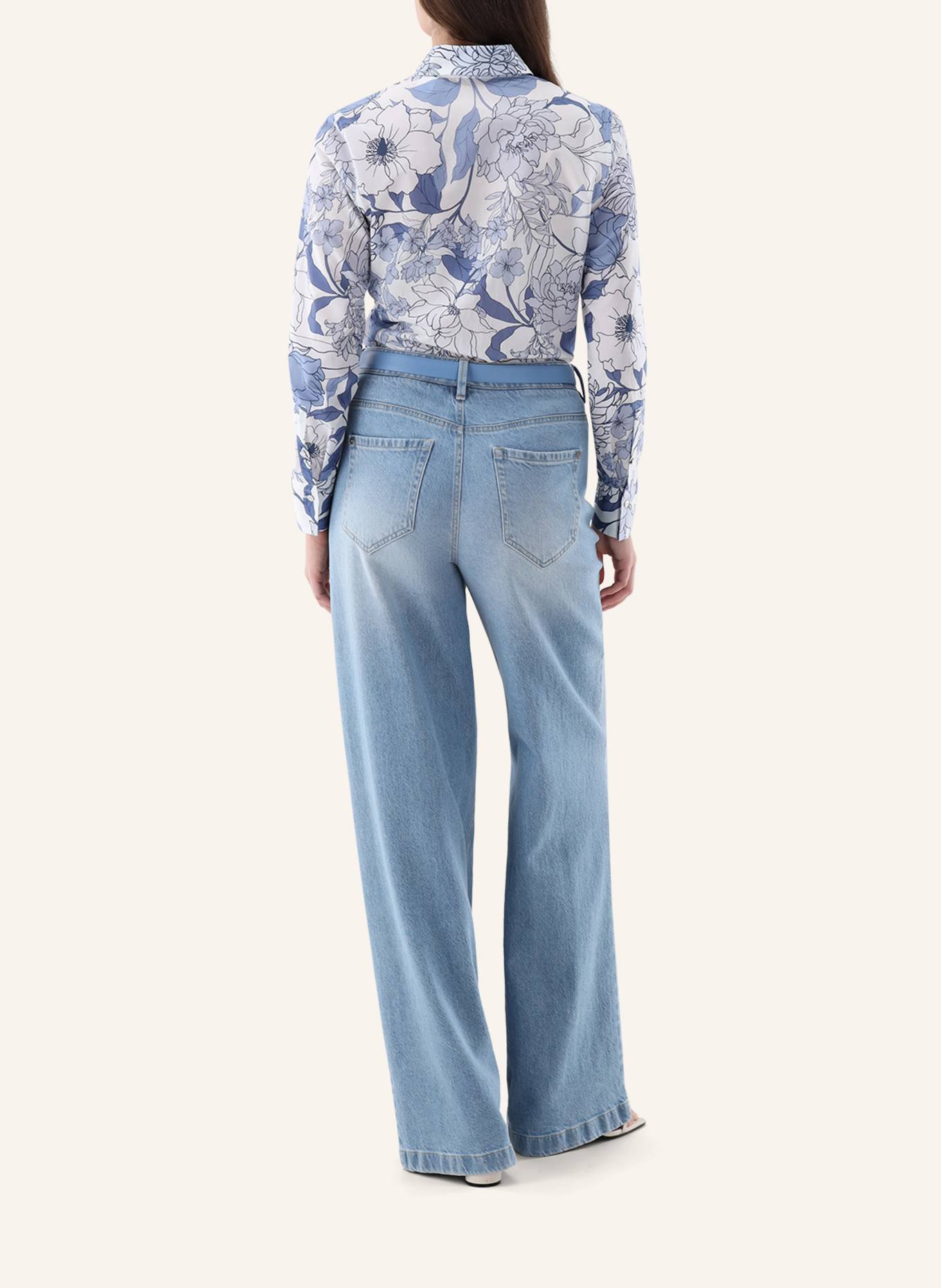 van Laack Bluse Modern Fit: BLAU