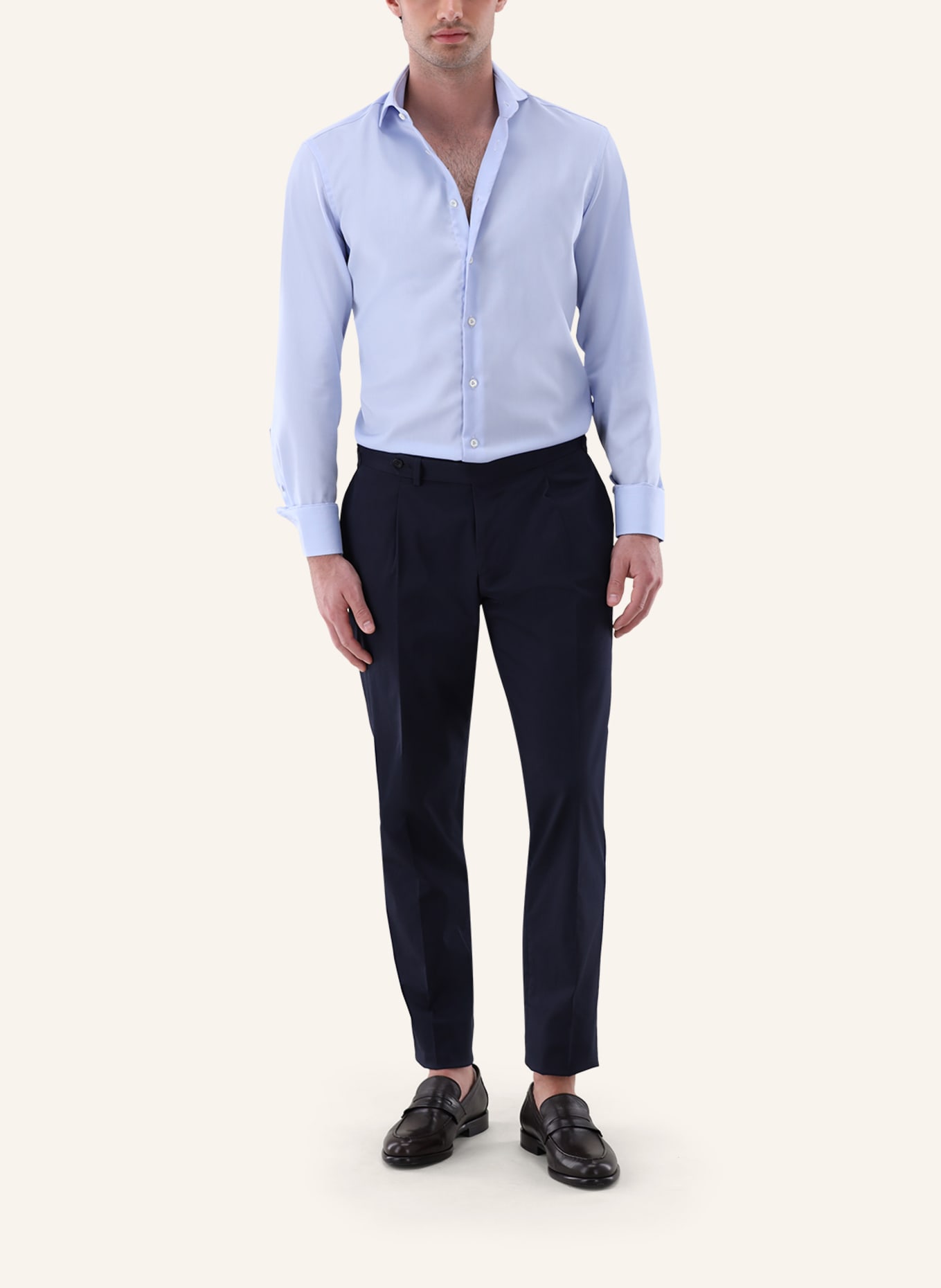 van Laack Hemd Tailor Fit: HELLBLAU