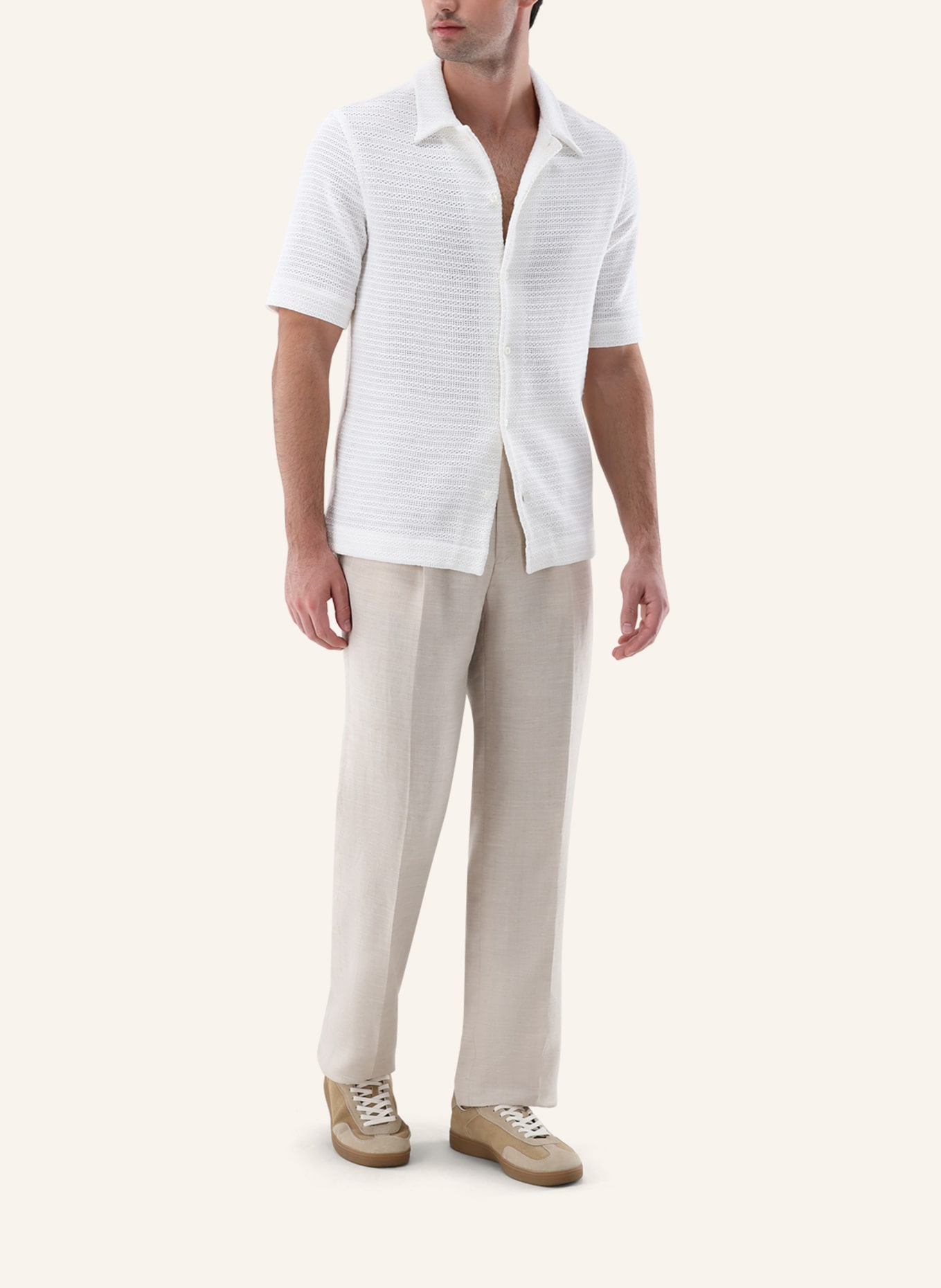 van Laack Hemd Tailor Fit: BEIGE