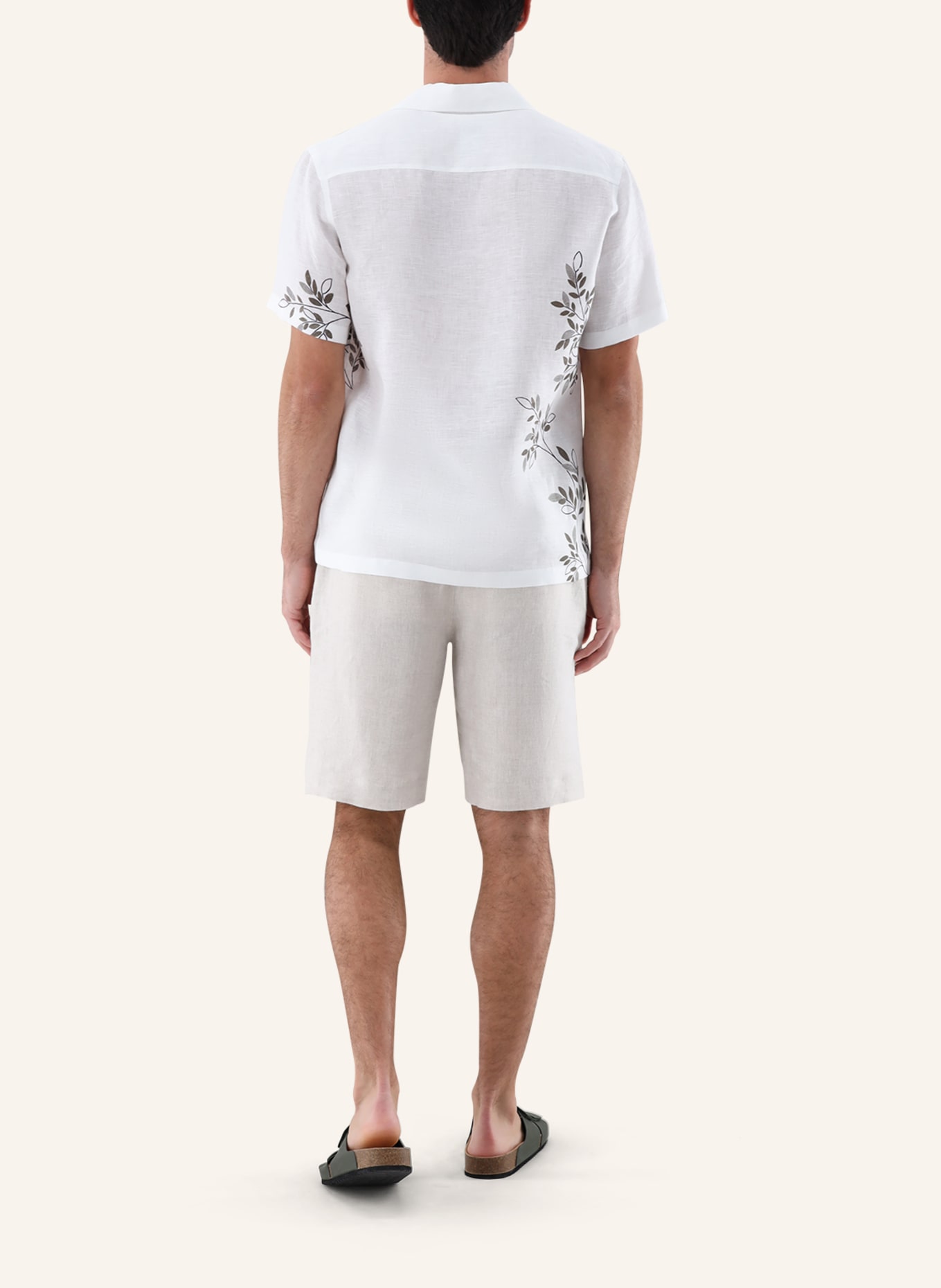 van Laack Hemd Tailor Fit: BEIGE/ BRAUN