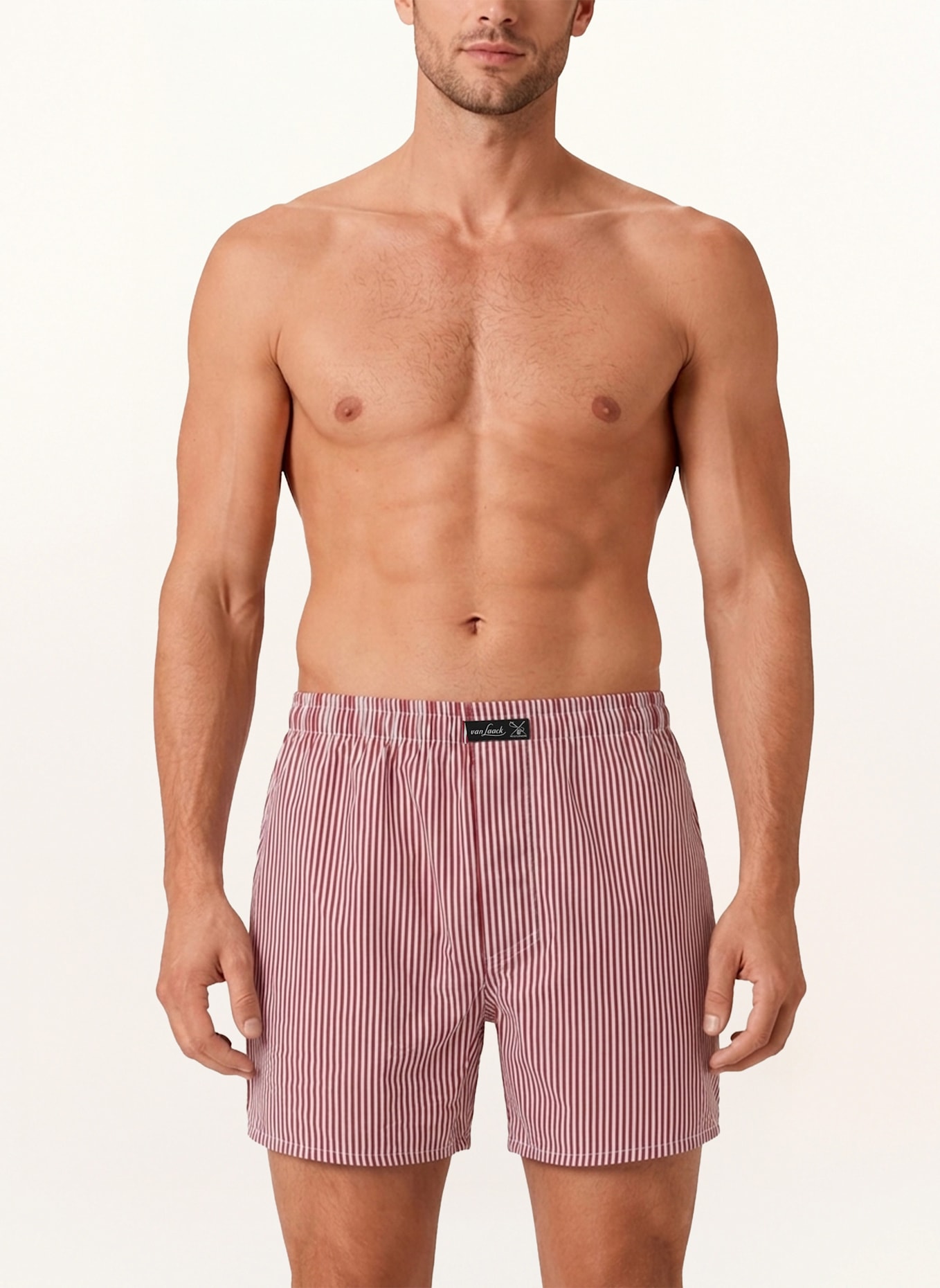 van Laack Boxershorts: ROT